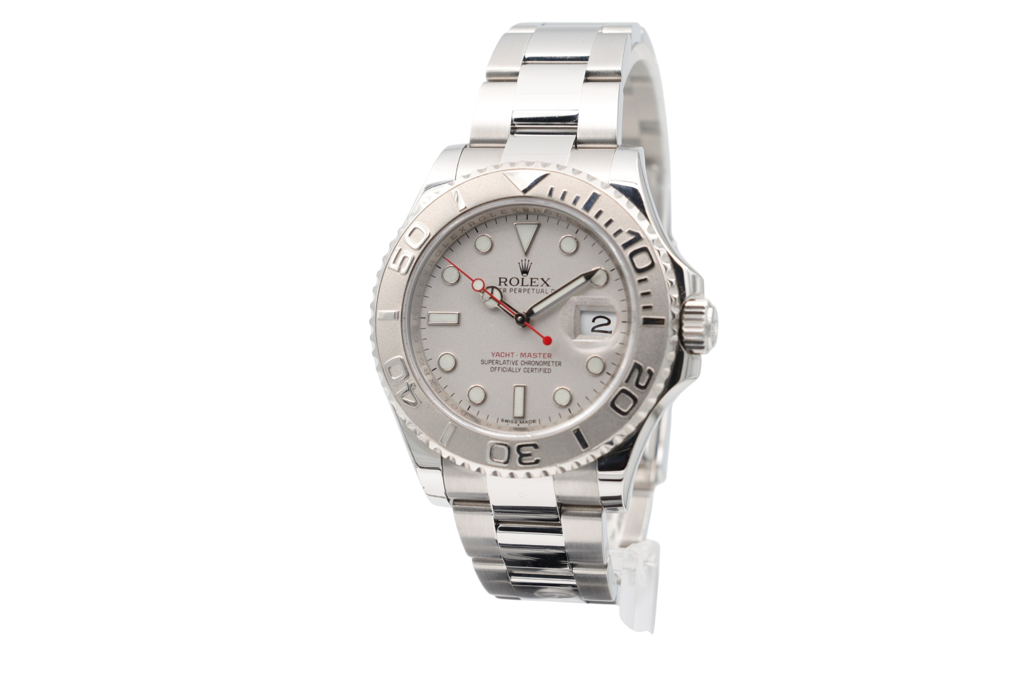 Rolex - Yacht-Master - Platinum Dial - 116622