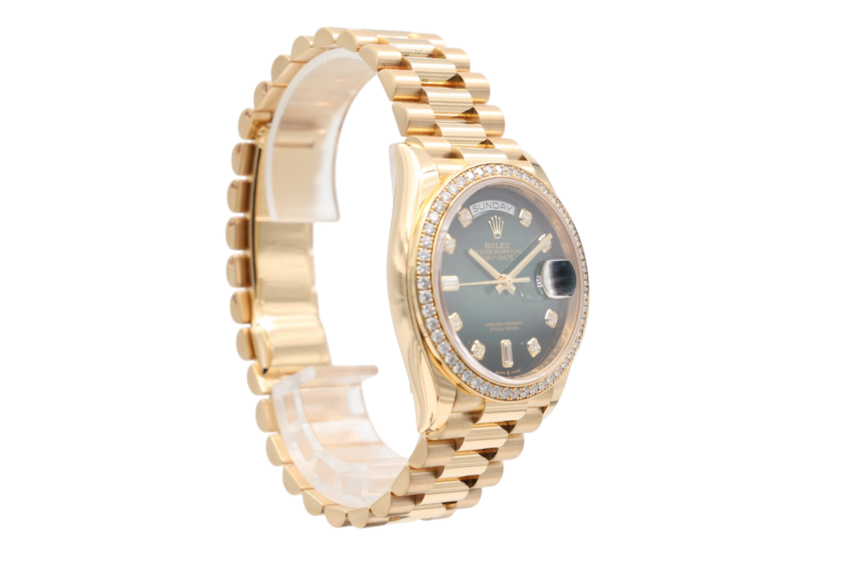 Rolex - Day-Date 36 – Green Ombre – 128348RBR – 2020