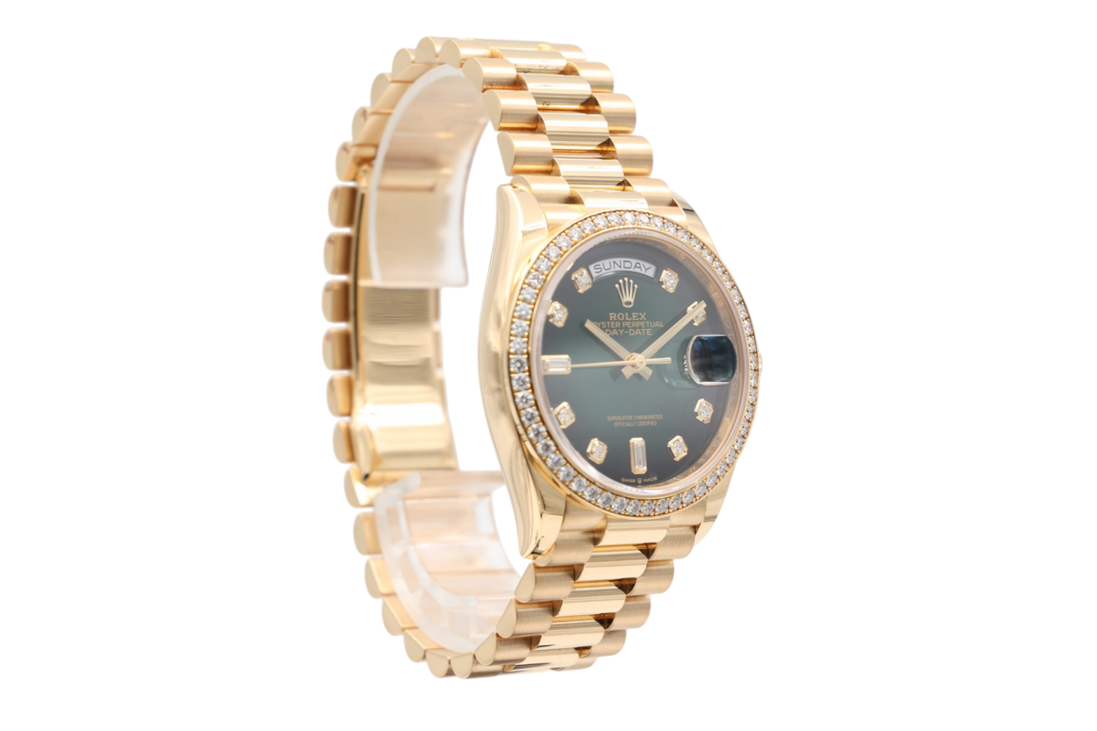 Rolex - Day-Date 36 – Green Ombre – 128348RBR – 2020