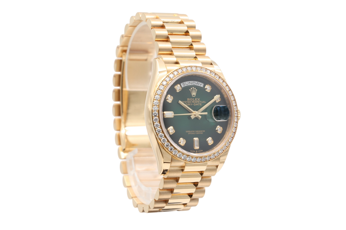 Rolex - Day-Date 36 – Green Ombre – 128348RBR – 2020