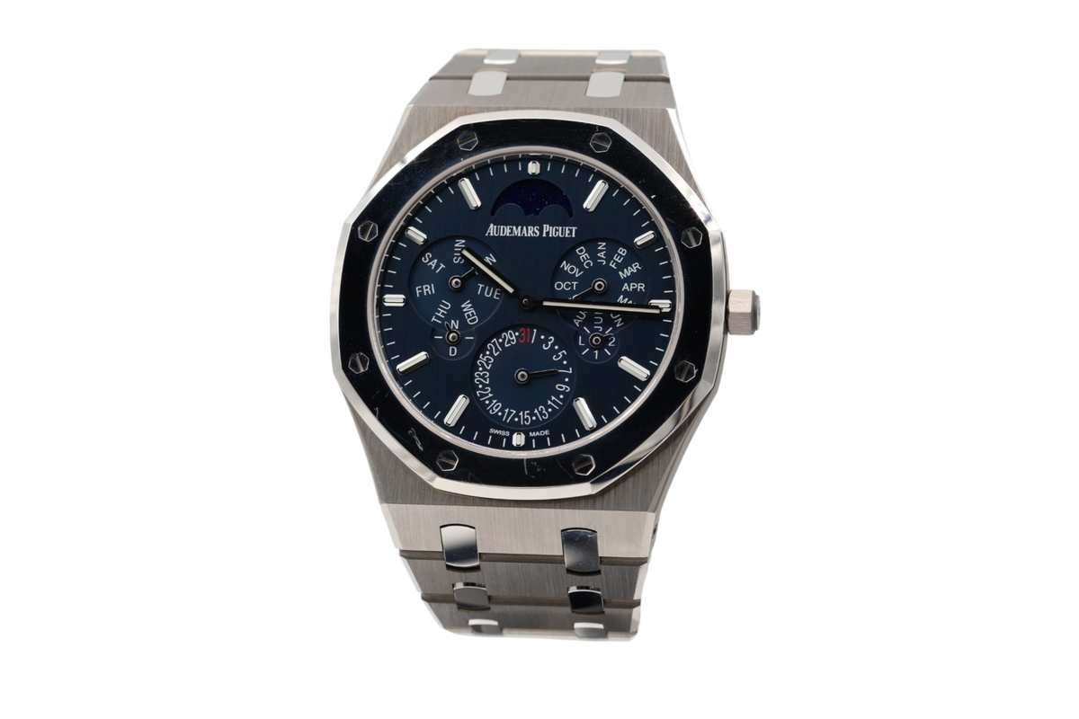 Audemars Piguet - Royal Oak Perpetual Calendar Ultra-Thin – Blue – 26586IP.OO.1240IP.01 – 2021