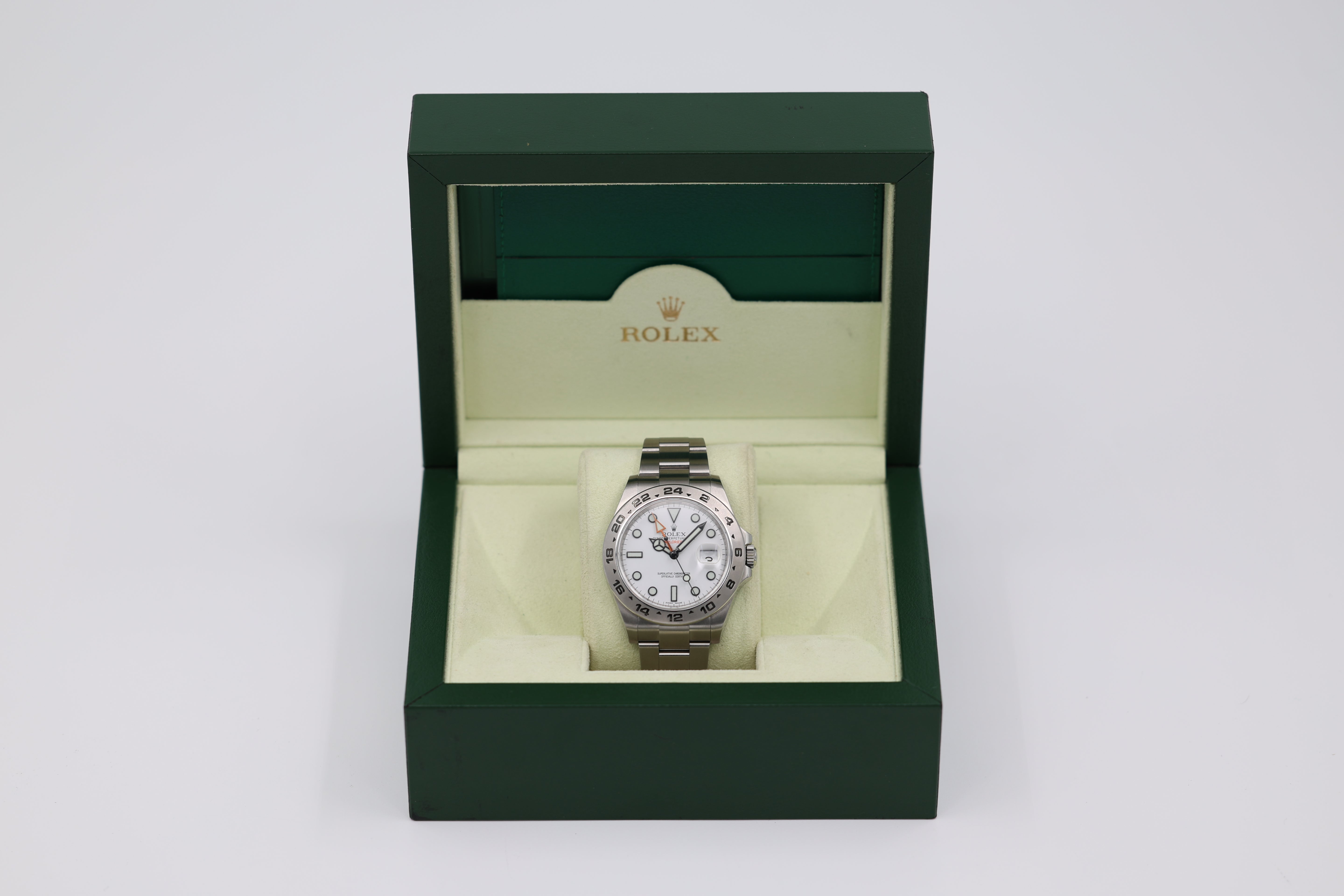 Rolex - Explorer II - Polar White Dial - 216570 - 2014
