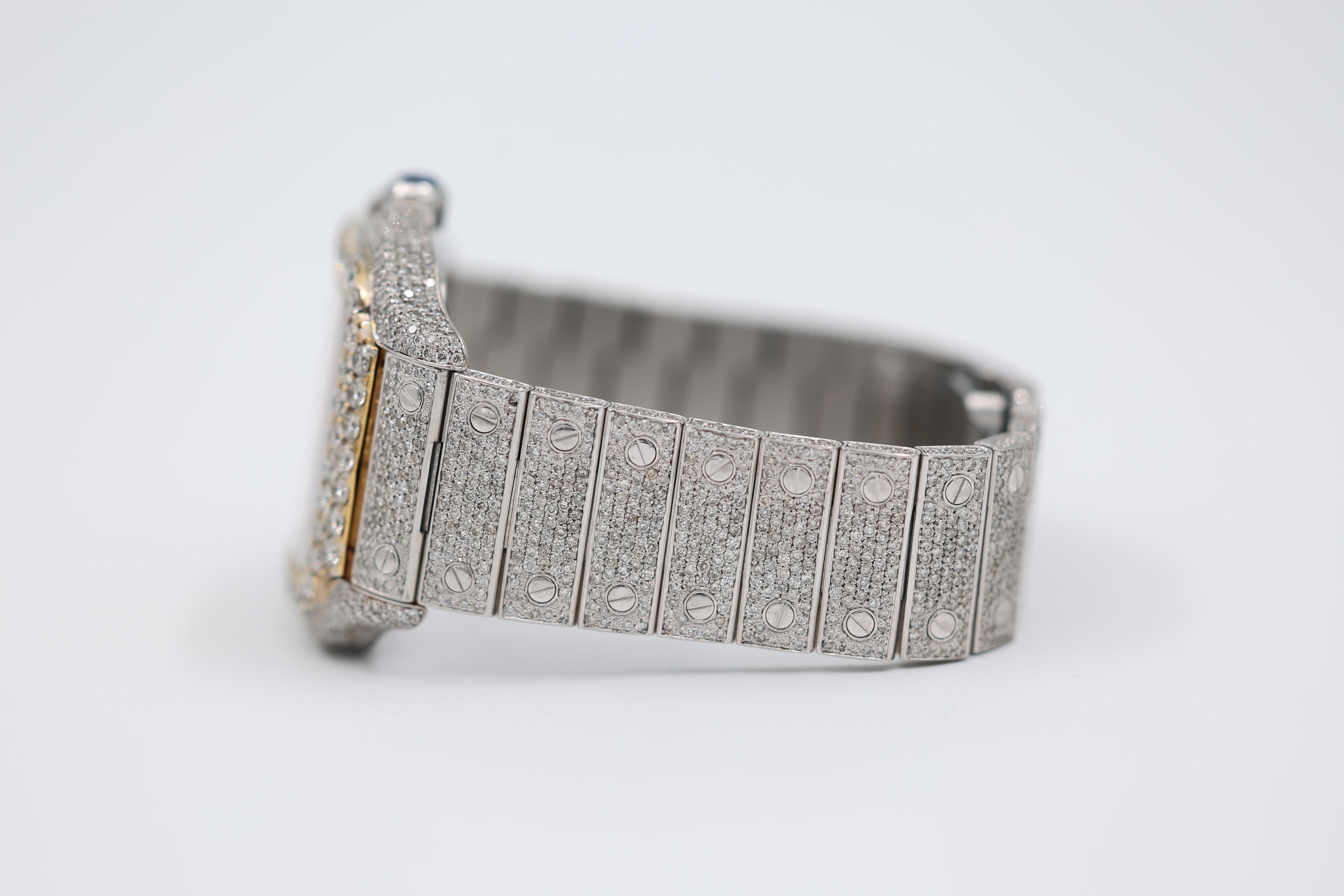Cartier - Santos Large - Custom Diamond Dial - WSSA0018