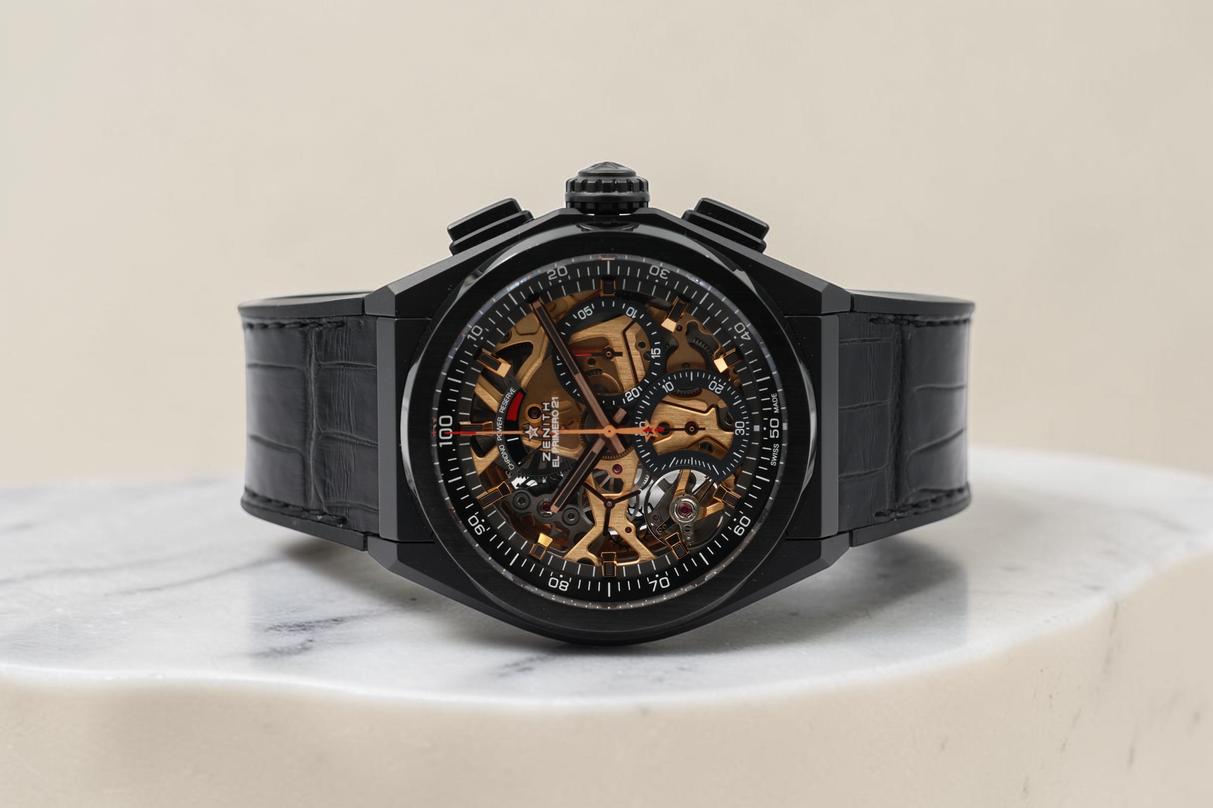 Zenith Defy - El Primero 21 - Park Lane Edition – Skeleton Gold – 49.9005.9004/72.R582 – 2022