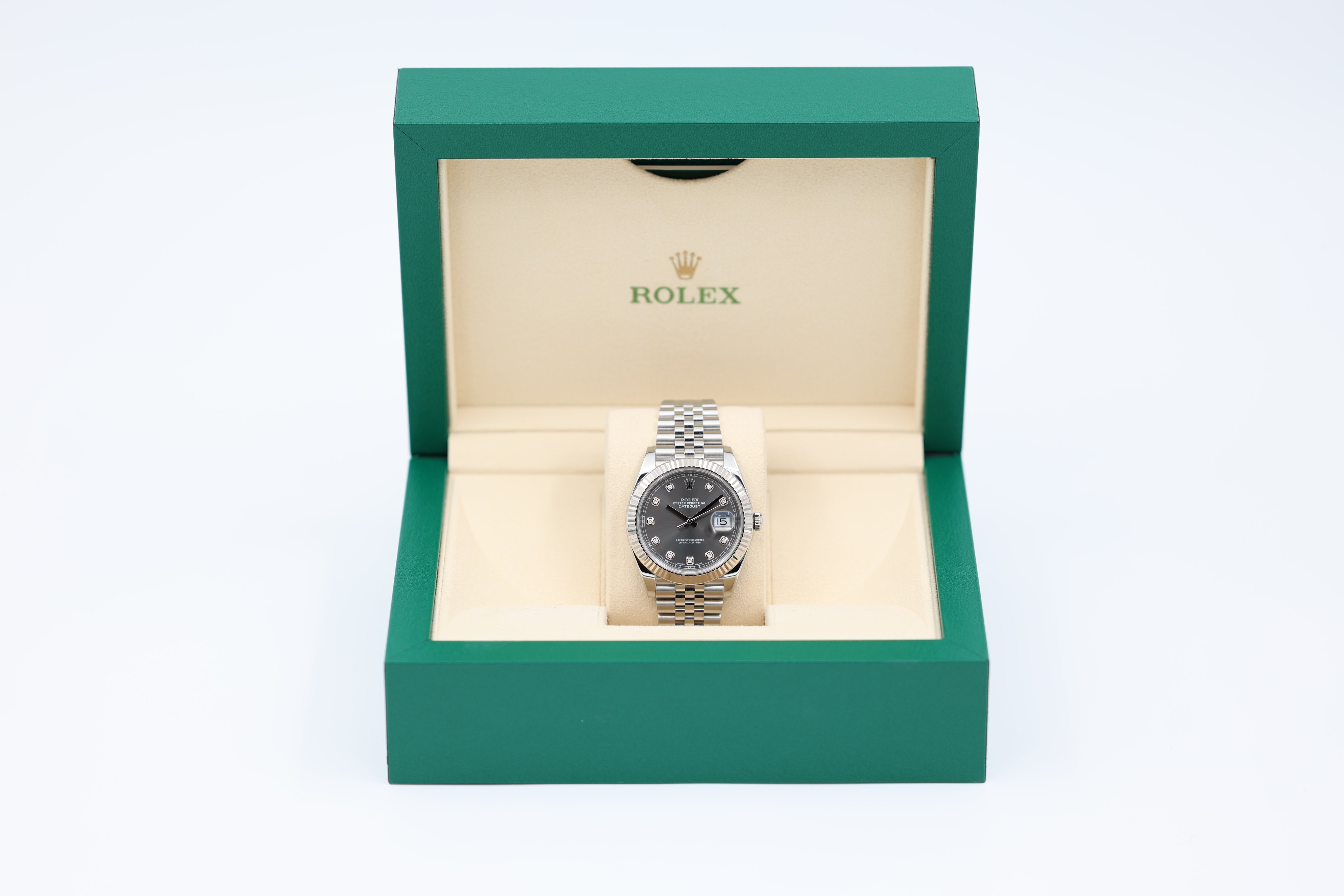 Rolex - Datejust - Rhodium Diamond Dial - 126334 - 2018