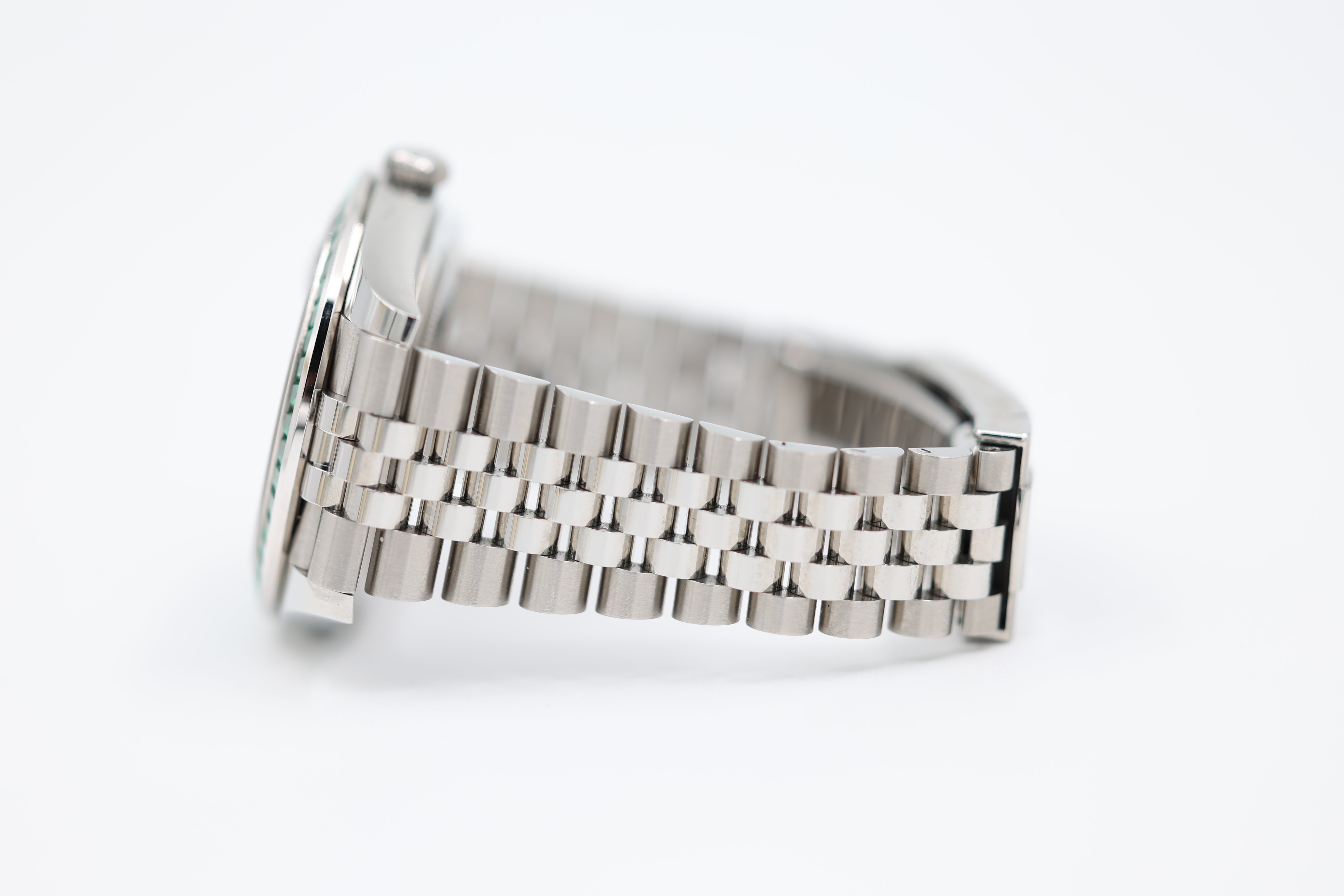 Rolex - Datejust - "Wimbledon" Custom Diamond Bezel - 126300 - 2021