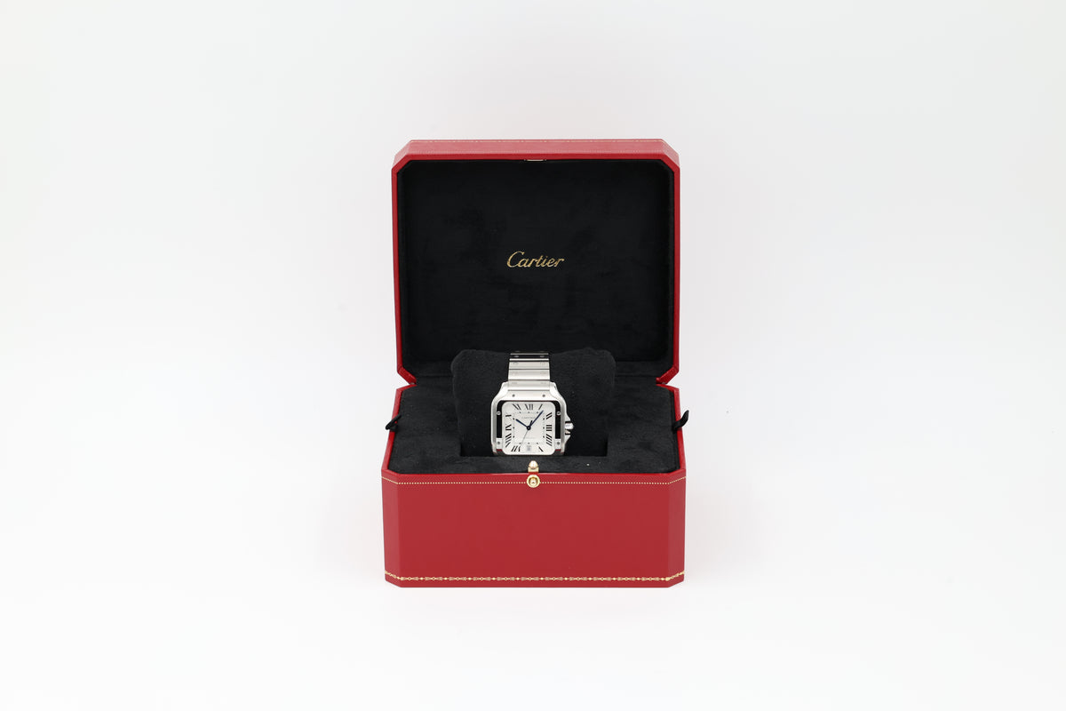 Cartier - Santos Large – White – WSSA0018 – 2026