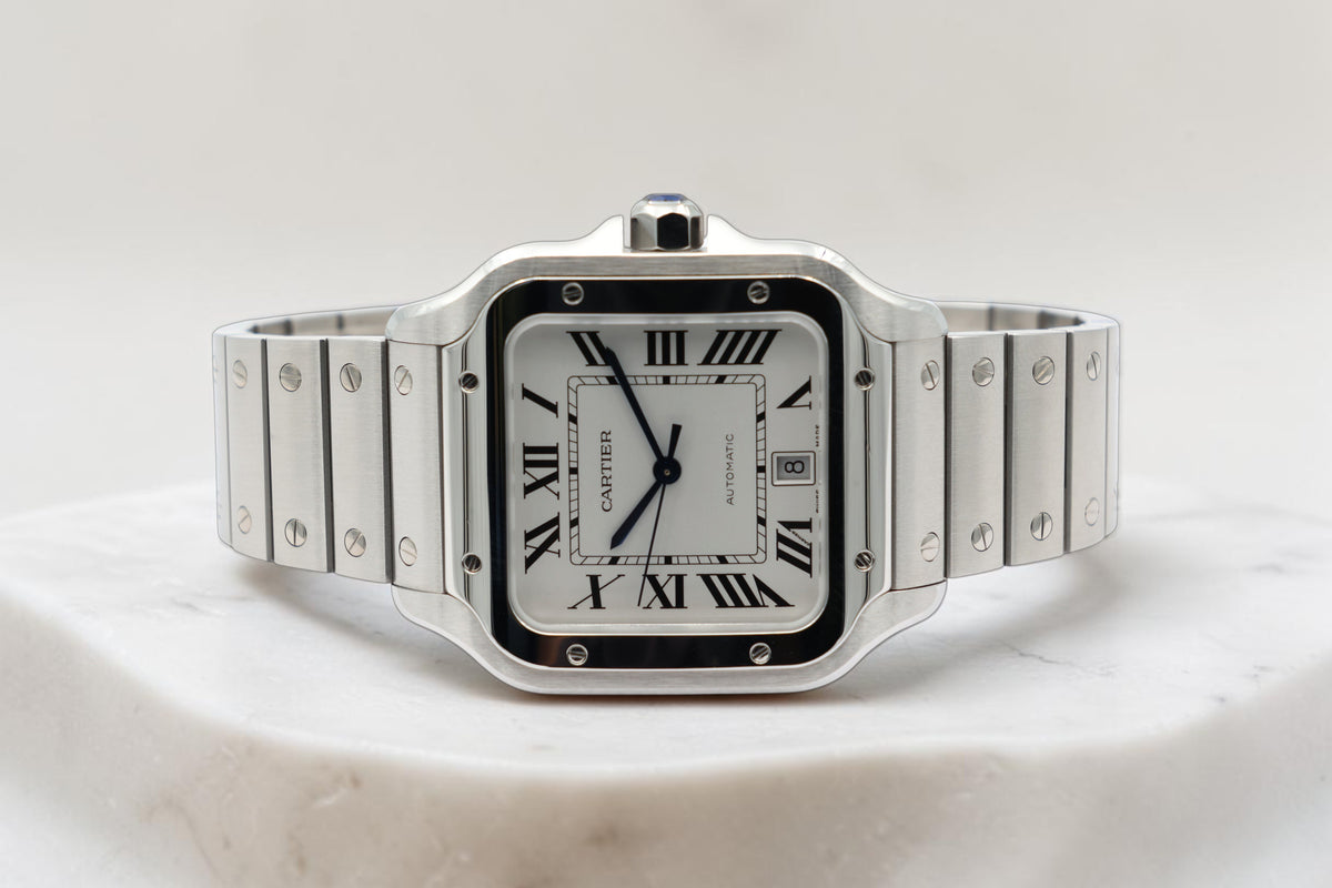 Cartier - Santos Large β White β WSSA0018 β 2026