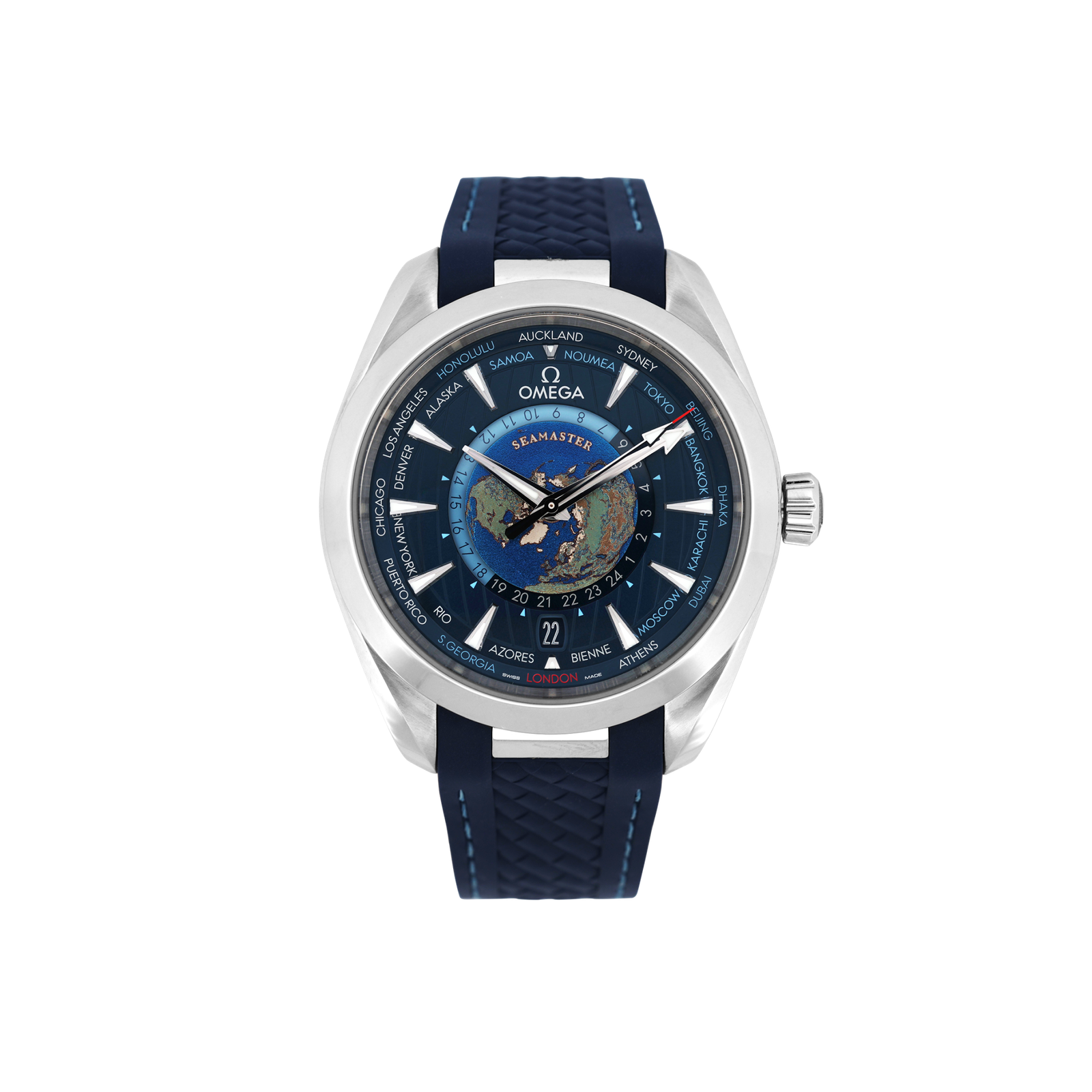 Omega Seamaster Worldtimer 220.12.43.22.03.001, 2022