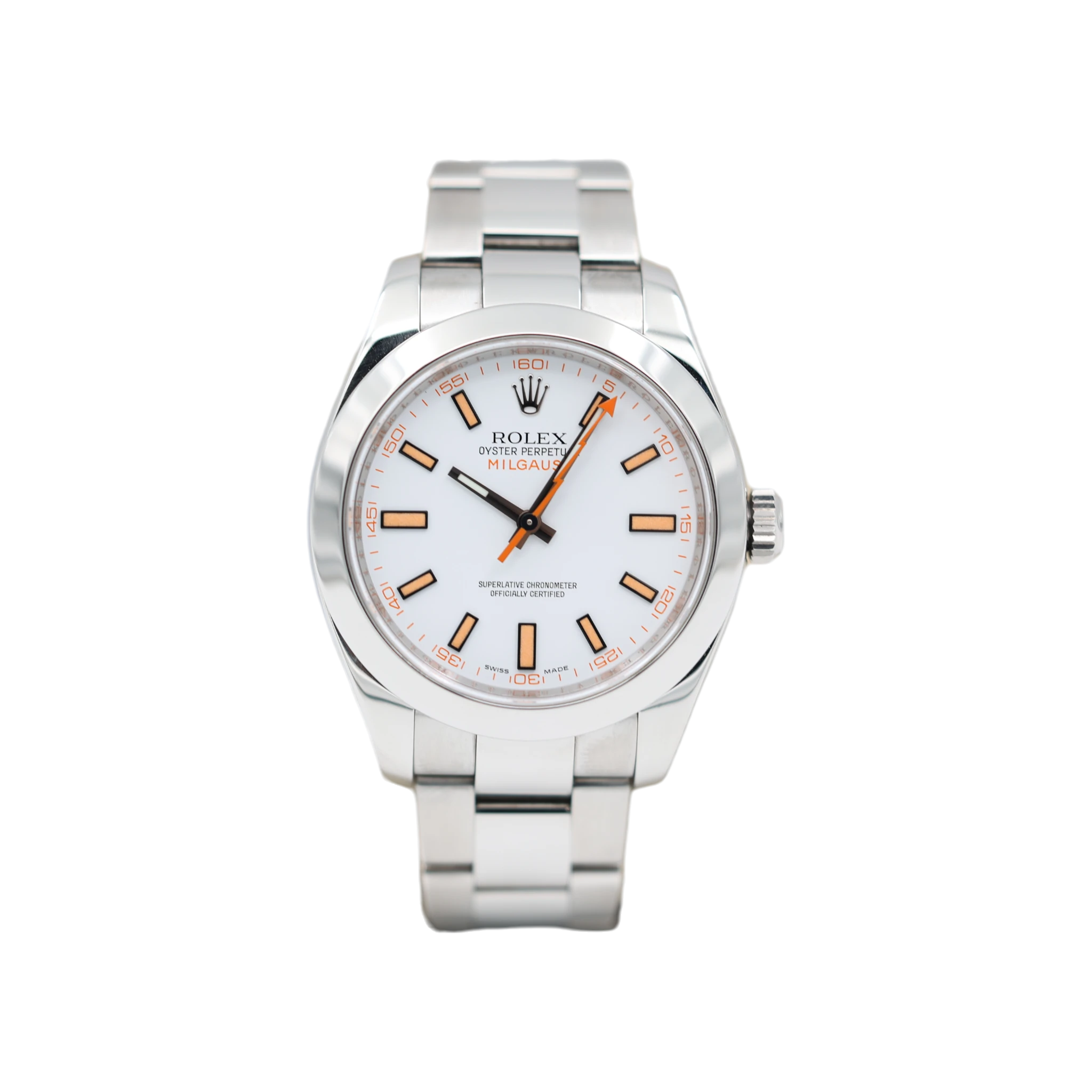 Rolex - Milgauss - White Dial - 116400