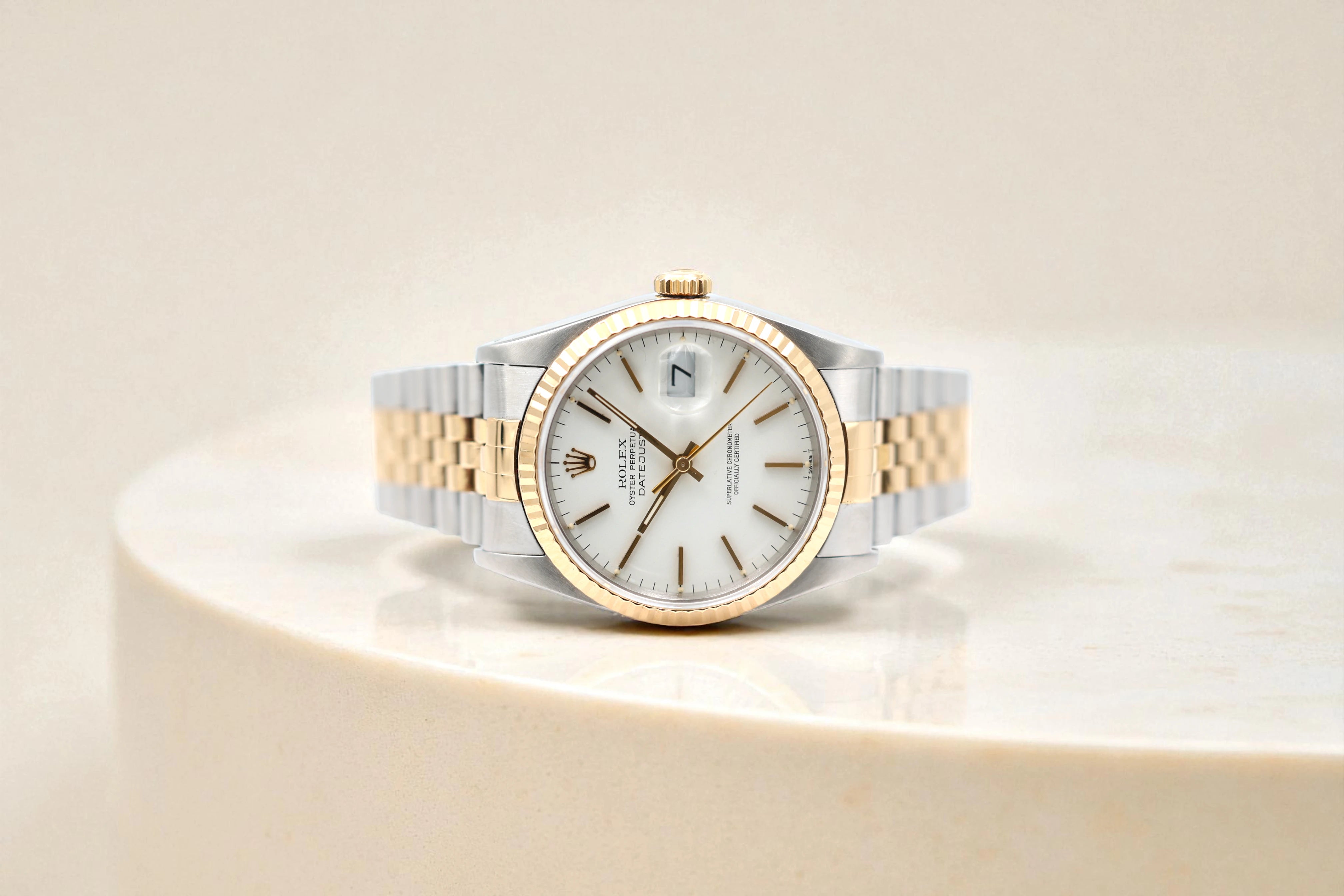 Rolex - Datejust - White Dial - 16233 - 1991