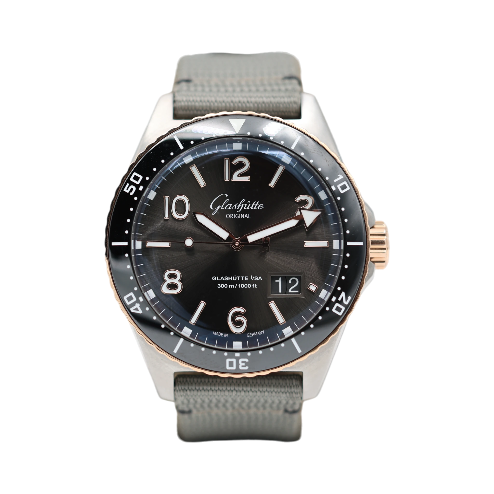 Glashütte - Sea Q Panorama Date - Grey Dial - 1-36-13-04-91-34 - 2022