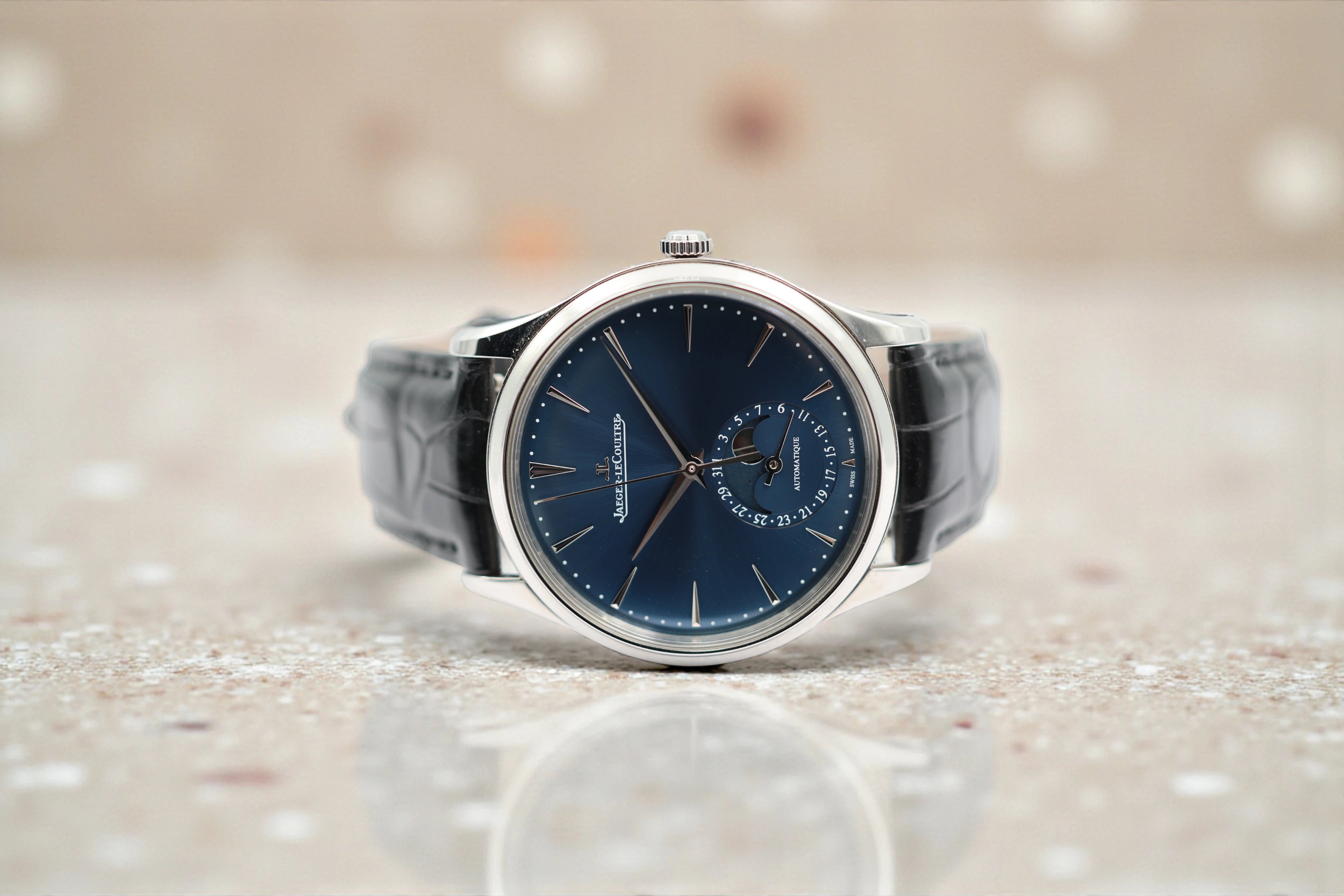 Jaeger-LeCoultre - Master Ultra Thin Moon - Blue Dial - Q1368480 - 2025