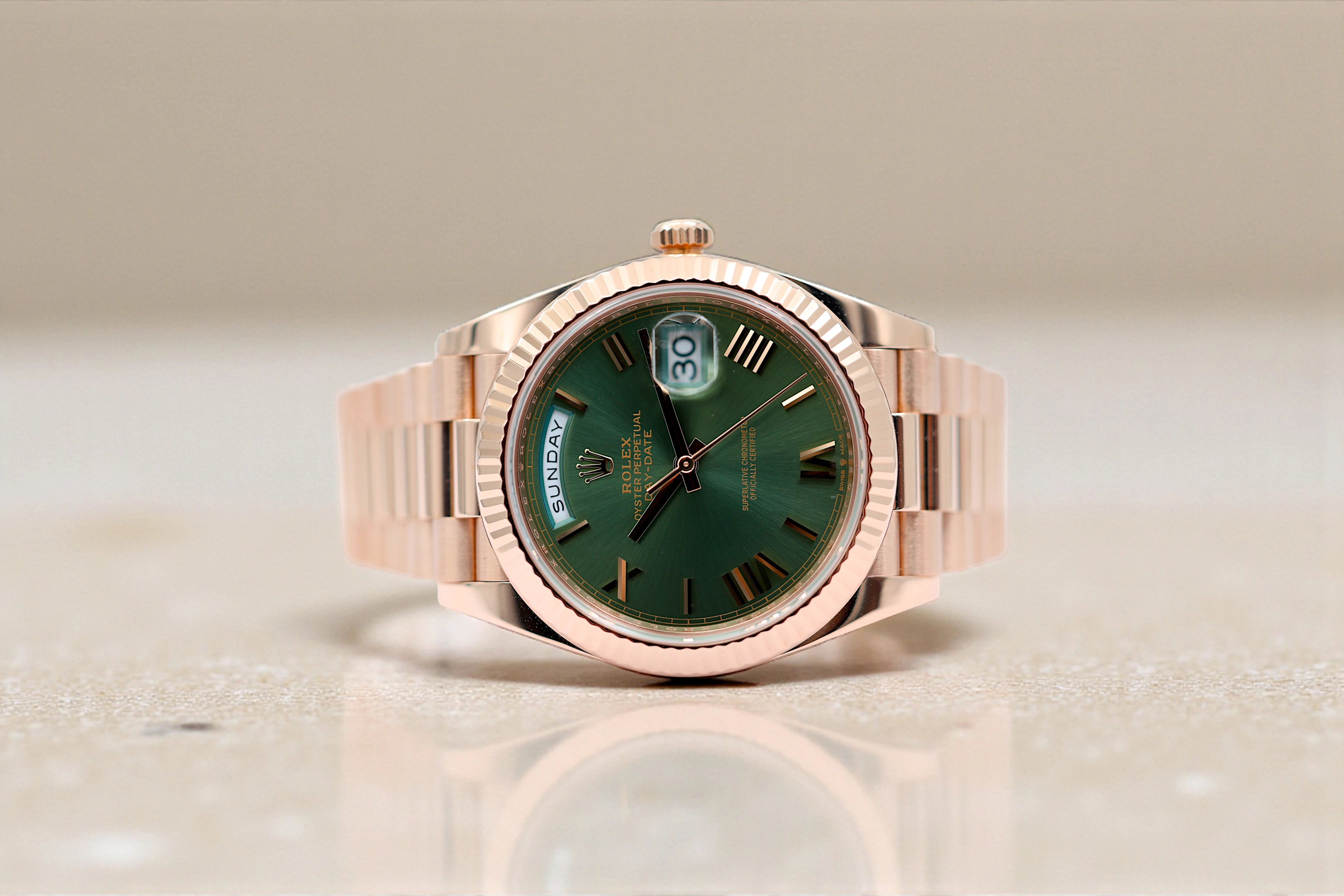 Rolex - Day-Date - Olive Dial - 228235 - 2021