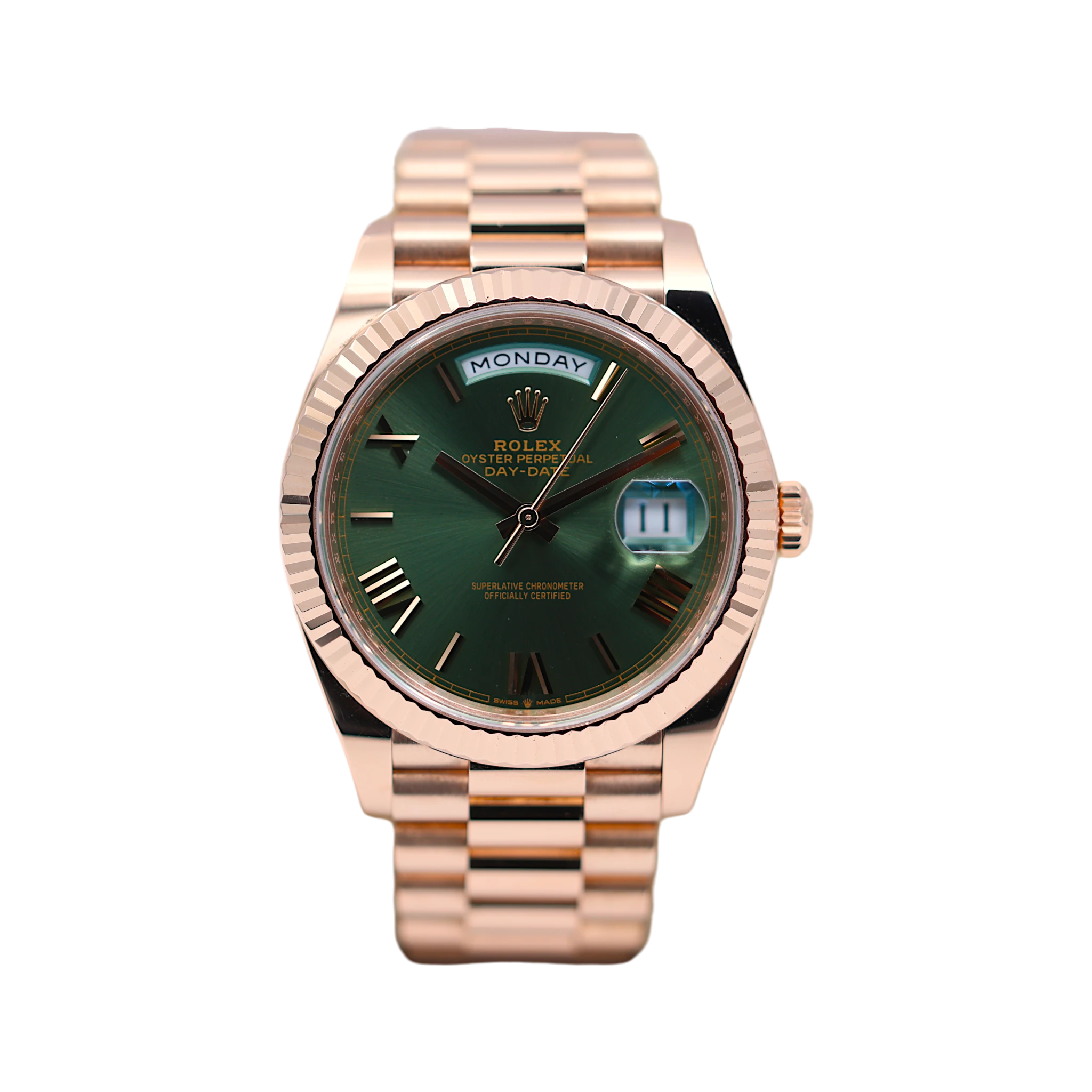 Rolex - Day-Date - Olive Green Dial - 228235 - 2025