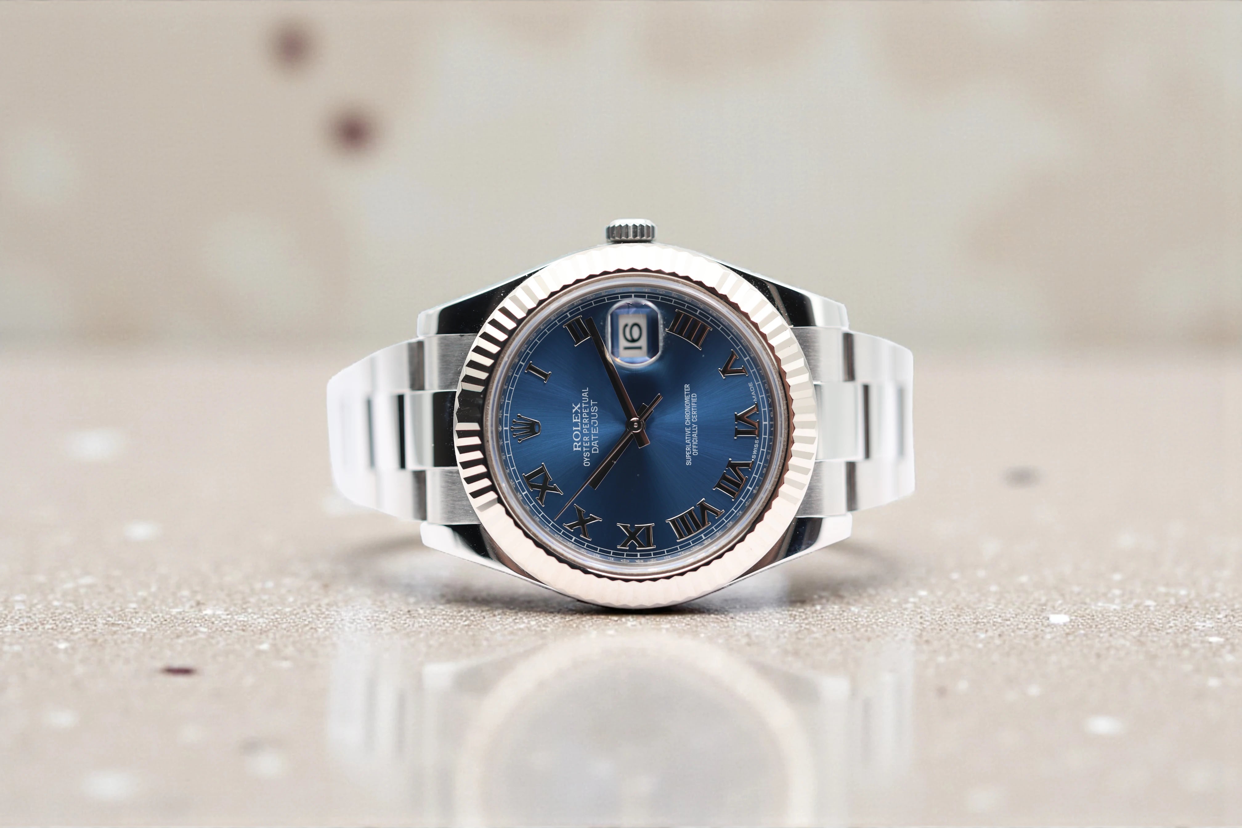 Rolex - Datejust - Blue Roman Dial - 126334
