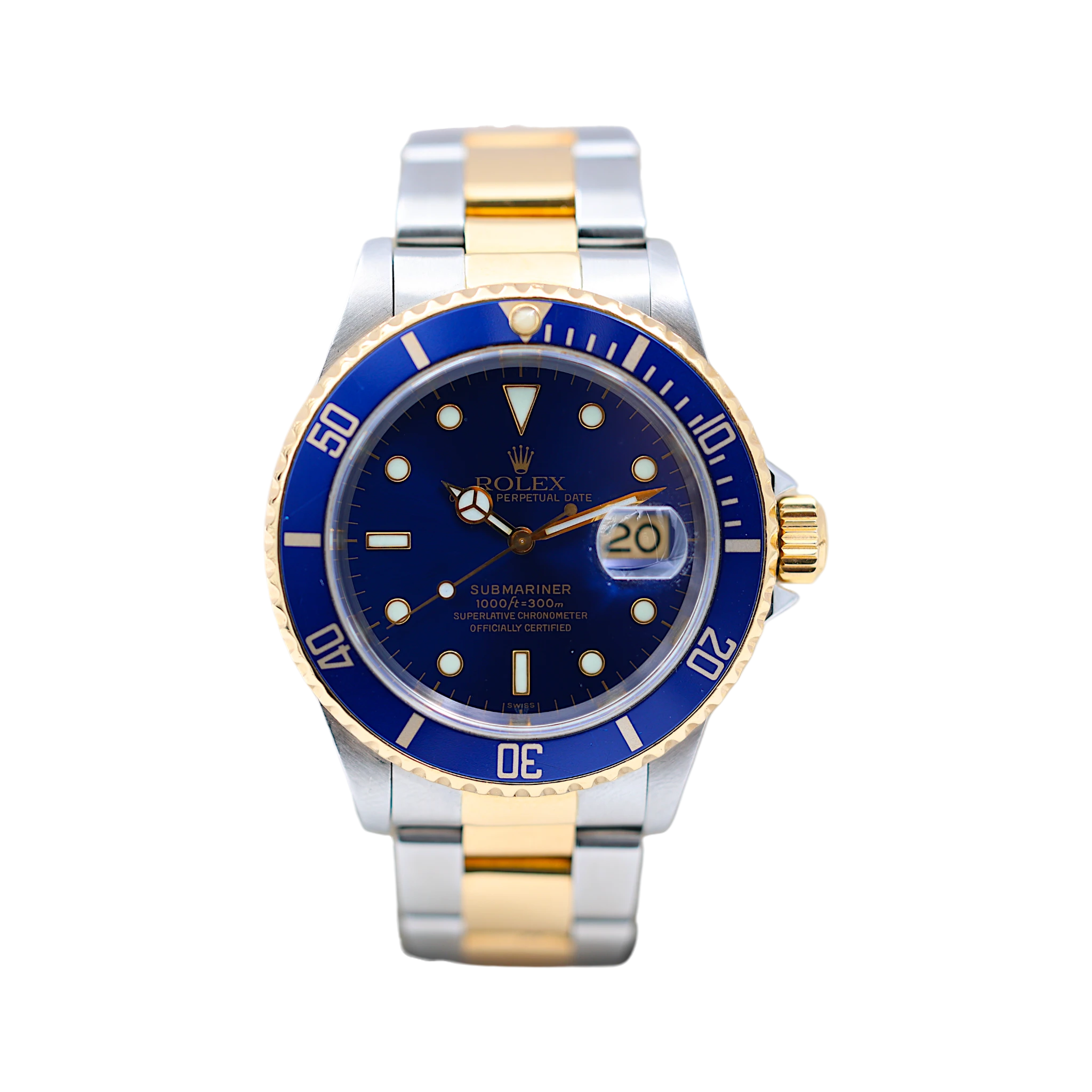 Rolex - Submariner Date - "Bluesy" - 16613 - 1999