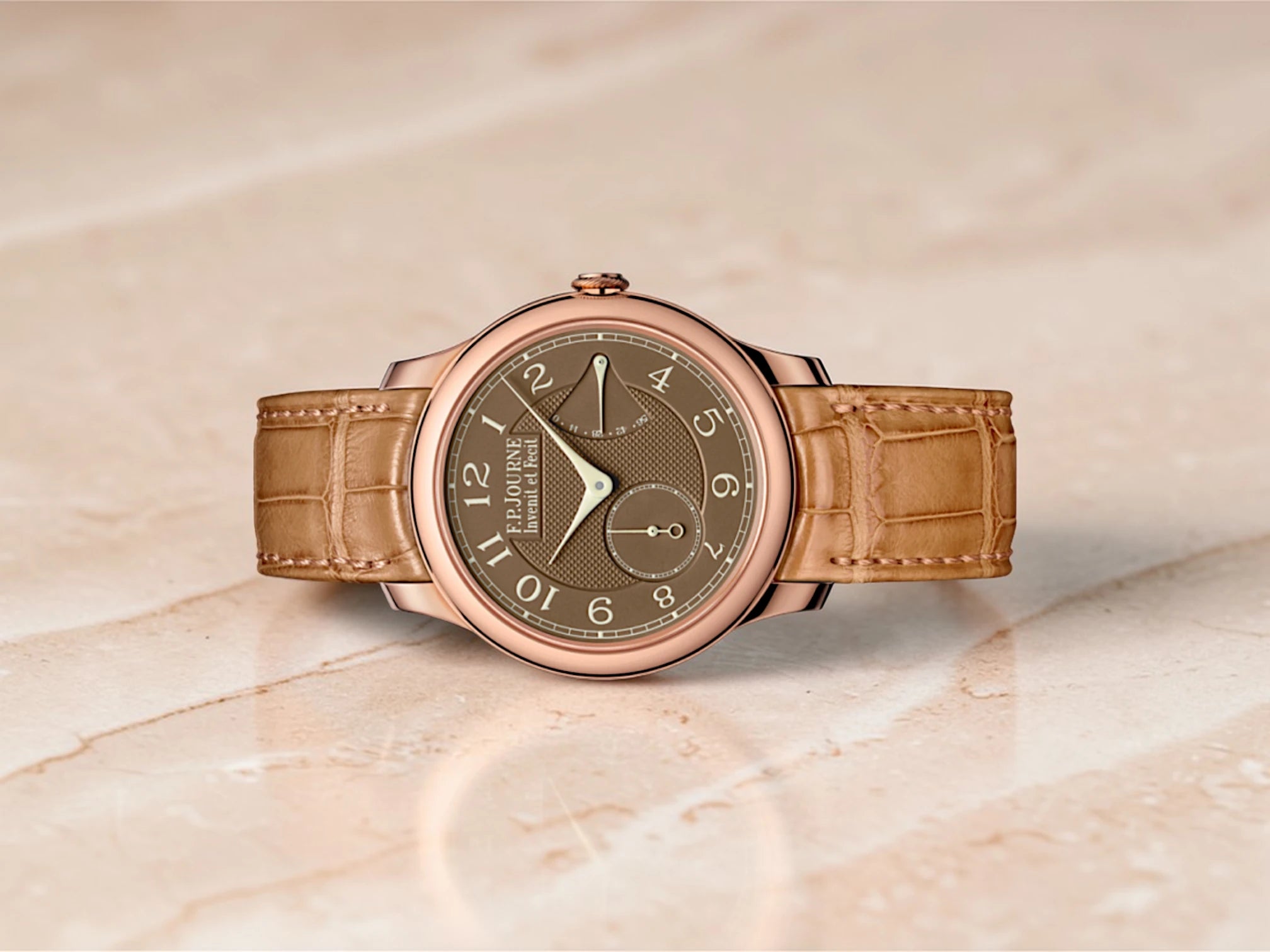 F.P. Journe - Chronomètre Souverain Havana - Havana Guilloché Silver Dial - CS - 2026