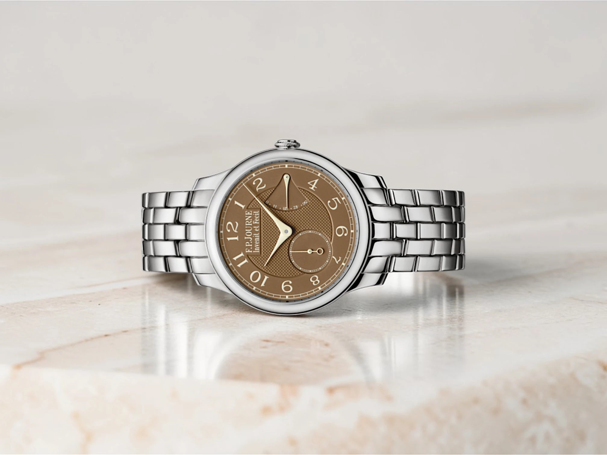 F.P. Journe - Chronomètre Souverain Havana - Havana Guilloché Silver Dial - CS - 2026