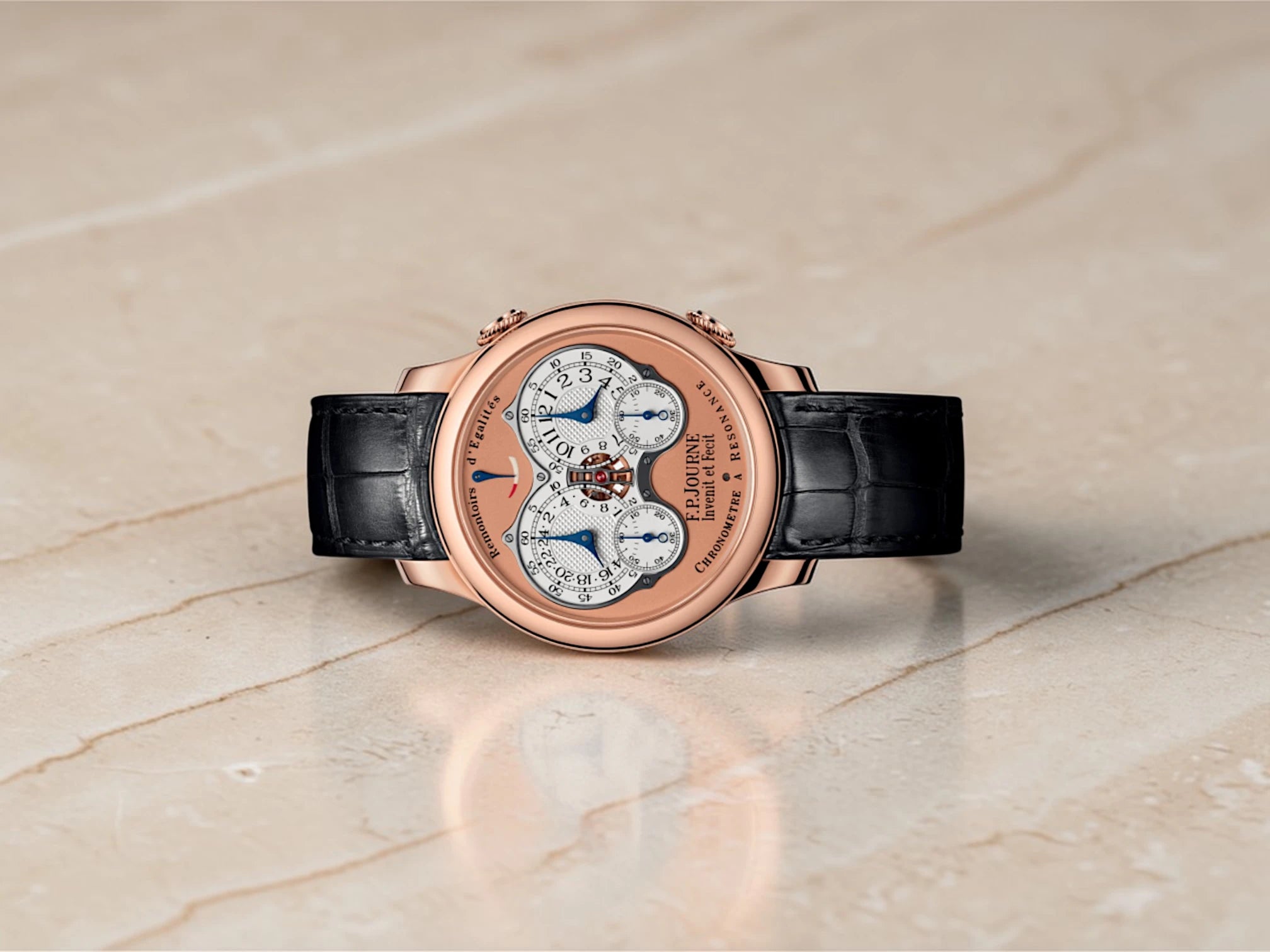 F.P. Journe - Chronomètre à Résonance - Silver & Rose Gold Dial - RQ - 2026