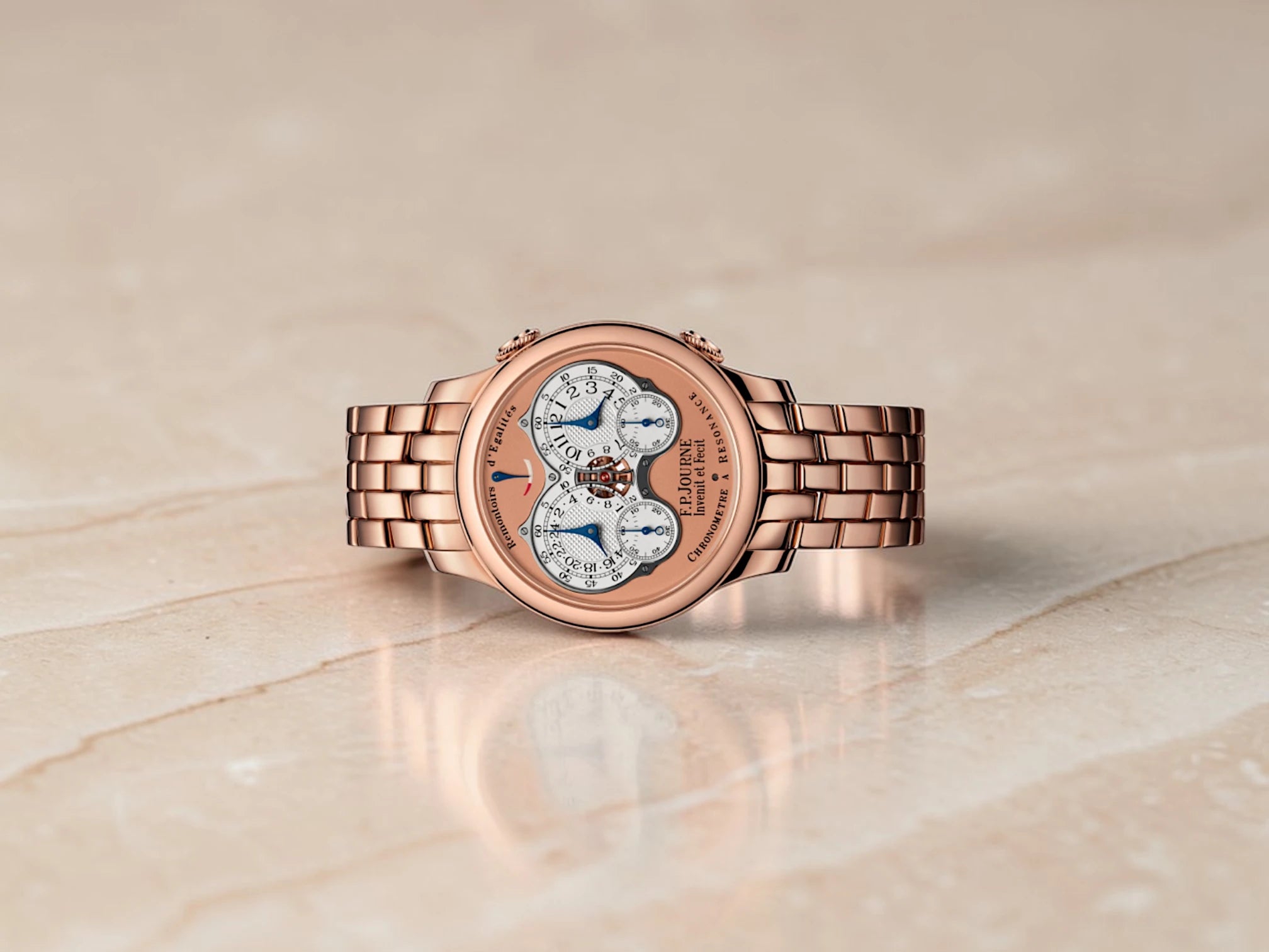 F.P. Journe - Chronomètre à Résonance - Silver & Rose Gold Dial - RQ - 2026