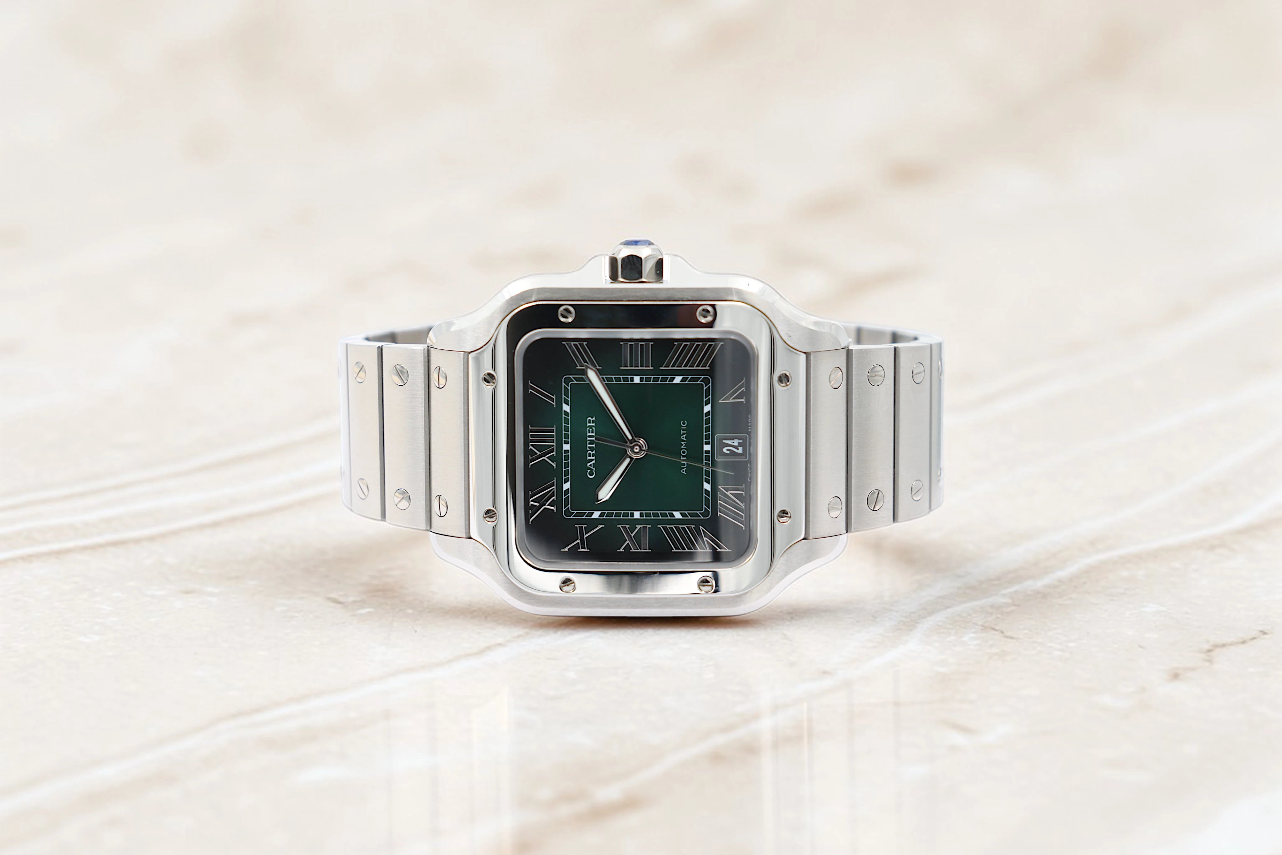 Cartier - Santos - Green Dial - WSSA0062 - 2026