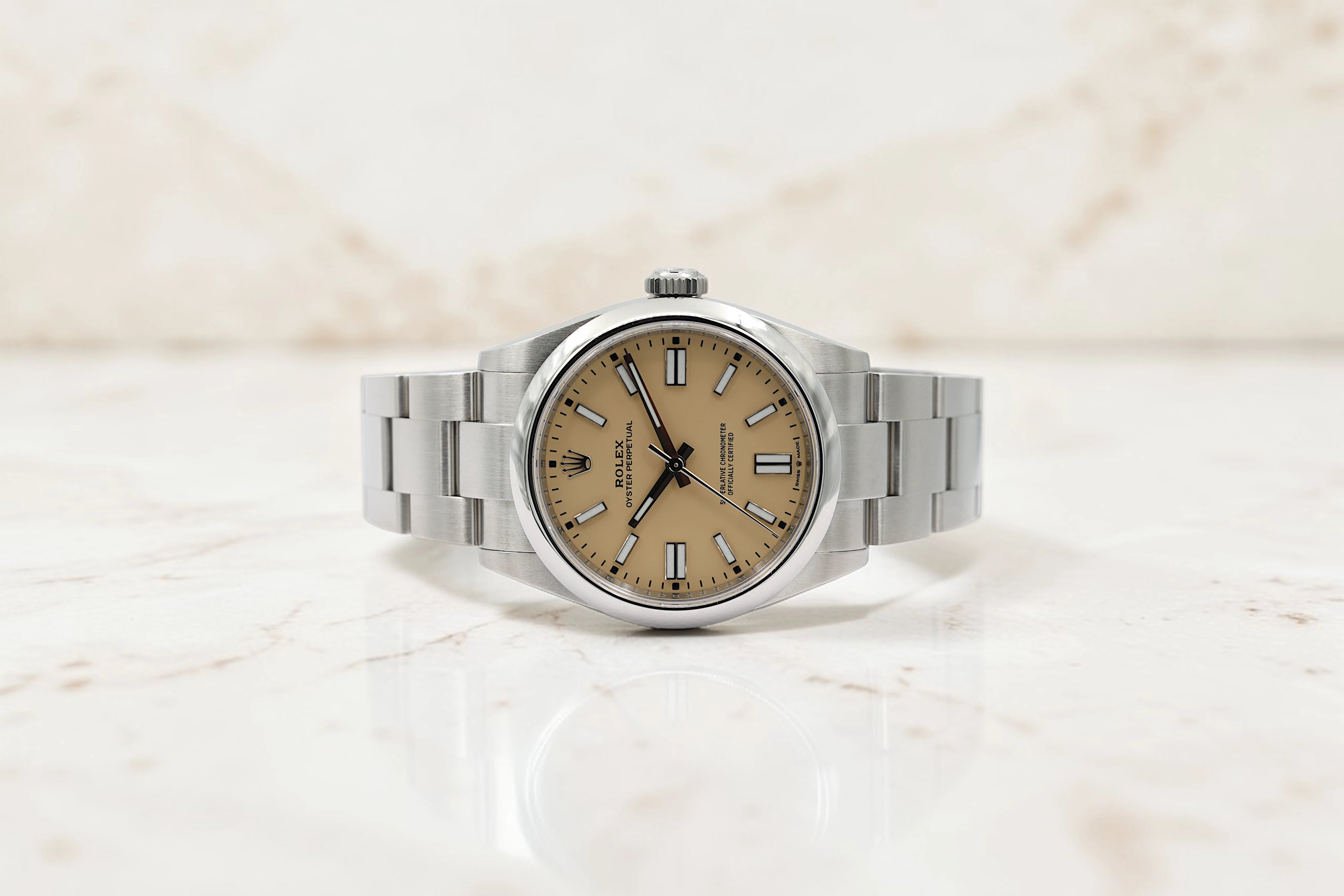 Rolex - Oyster Perpetual - Beige Dial - 134300 - 2025
