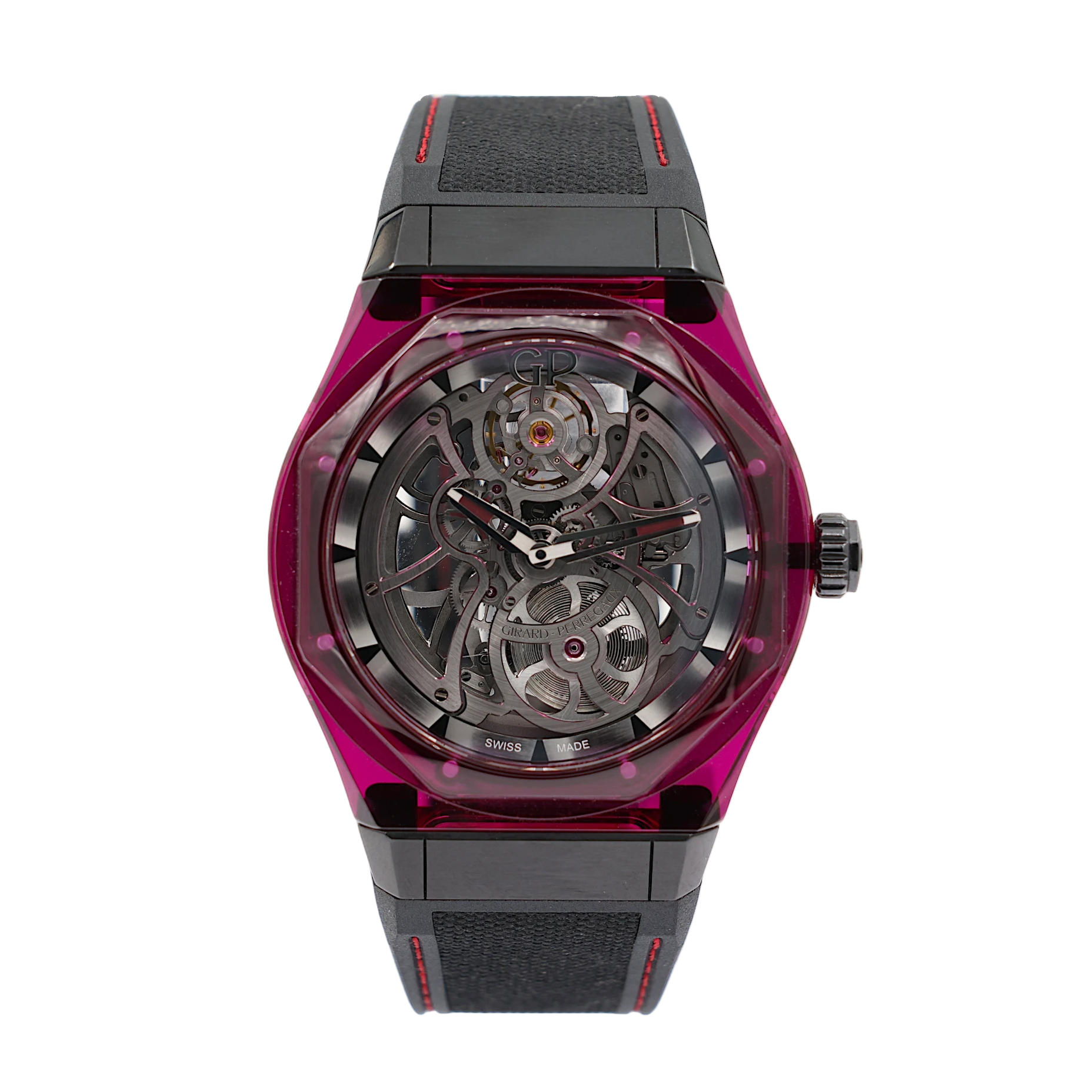 Girard-Perregaux - Laureato Absolute Light & Shade Sapphire - Skeleton Dial - 81071-43-3115-1CX - 2024