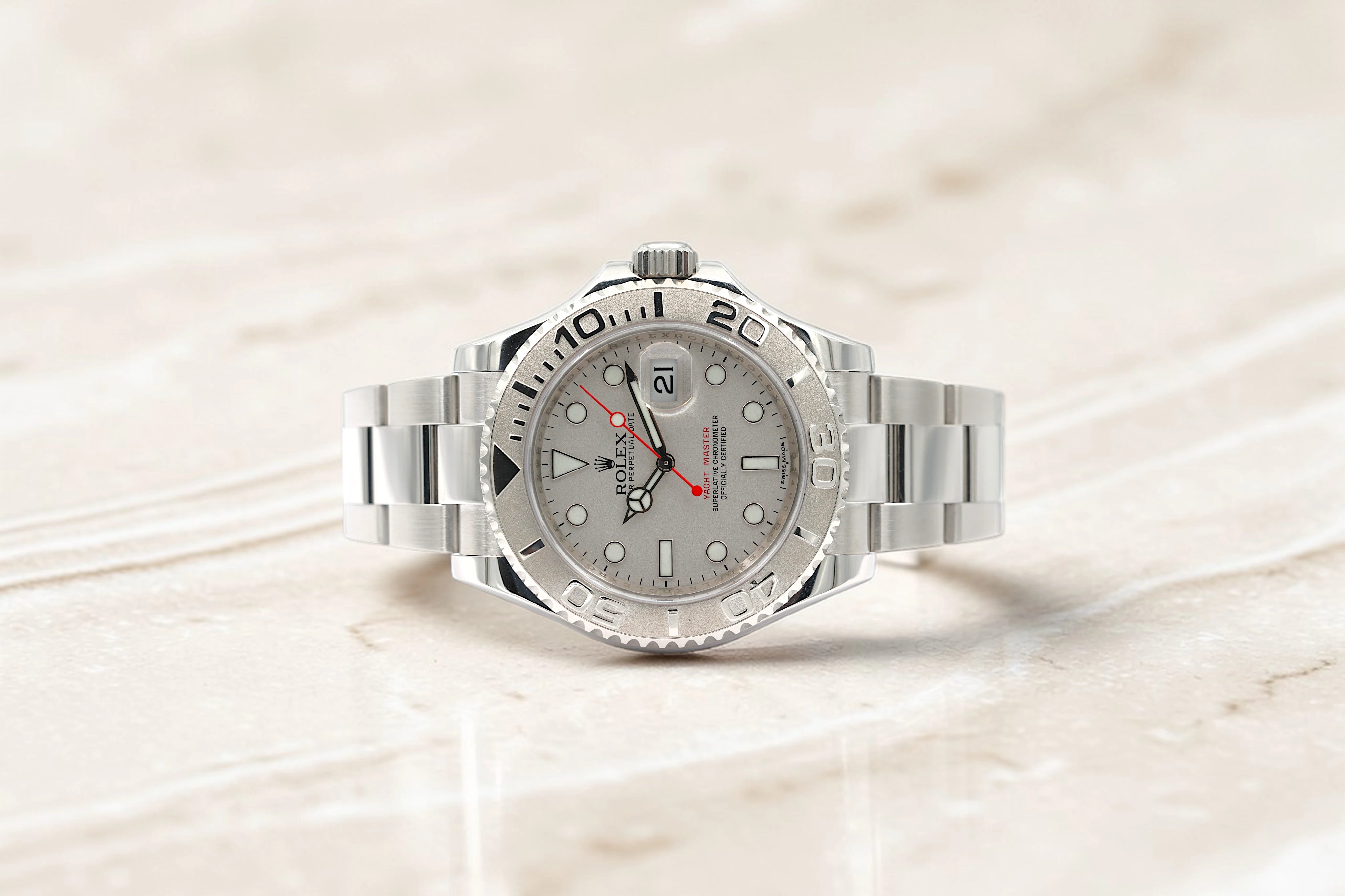 Rolex - Yacht-Master - Platinum Dial - 116622