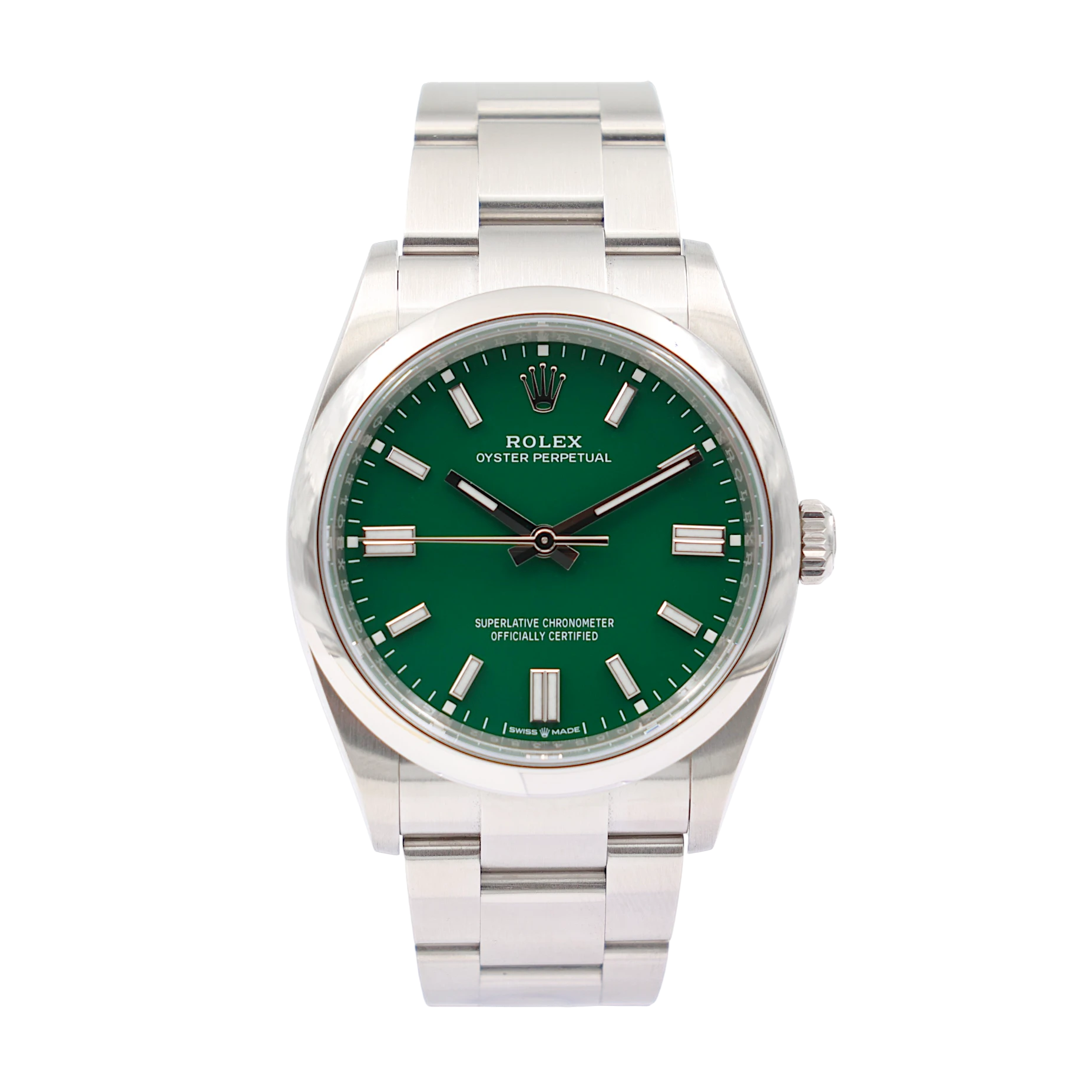 Rolex - Oyster Perpetual - Green Dial - 126000 - 2025