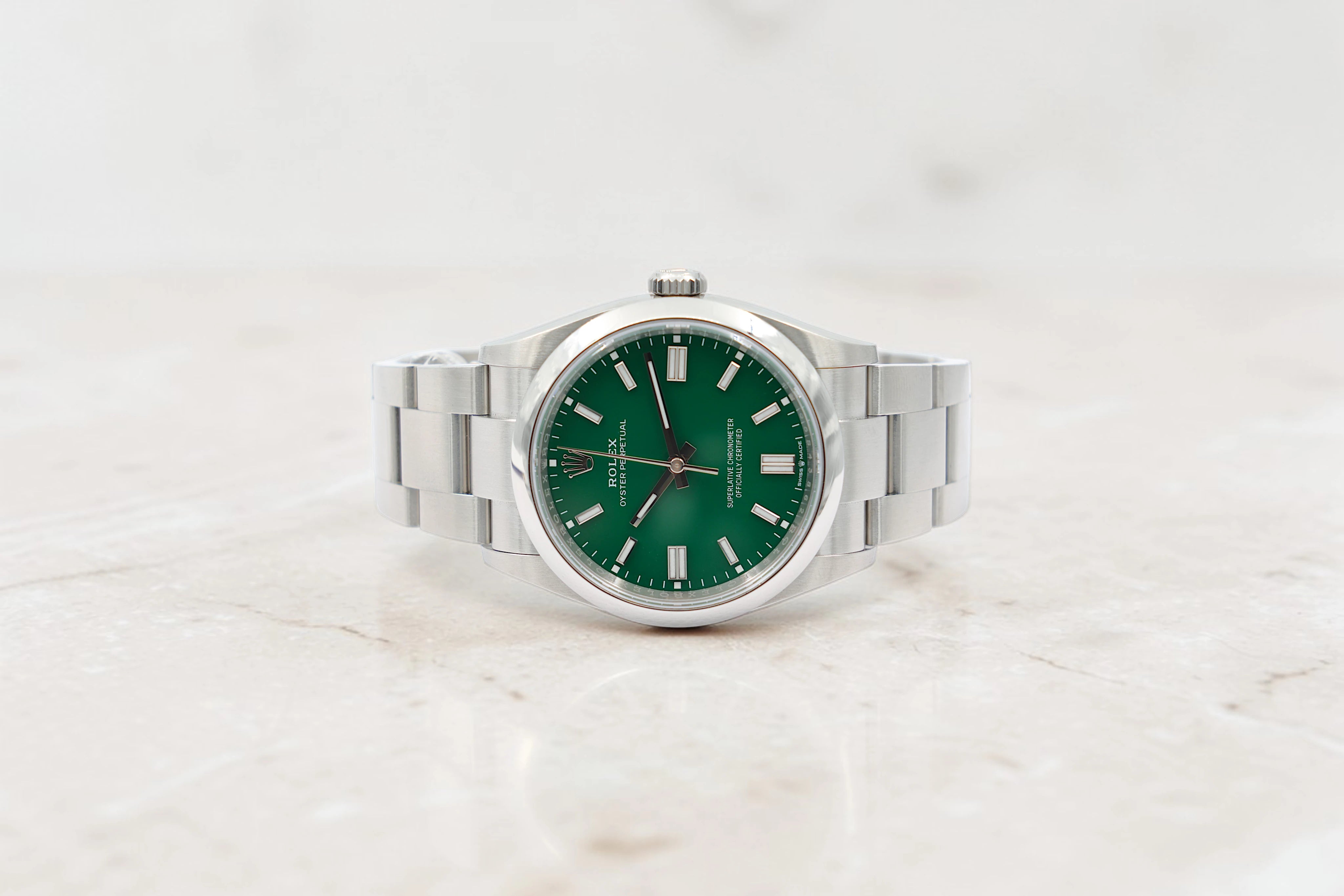 Rolex - Oyster Perpetual - Green Dial - 126000 - 2025