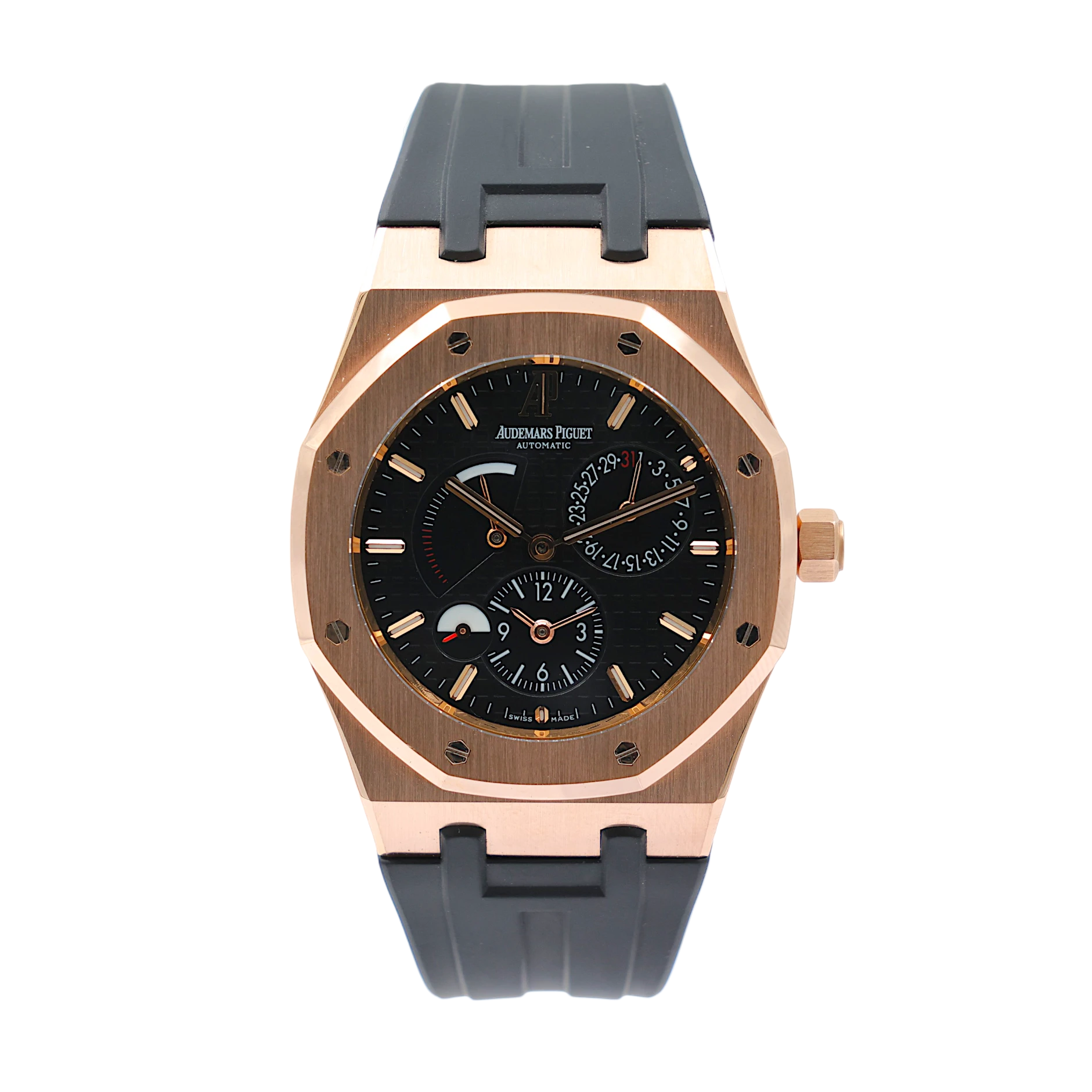 Audemars Piguet - Royal Oak Dual Time - Black Dial - 26120OR