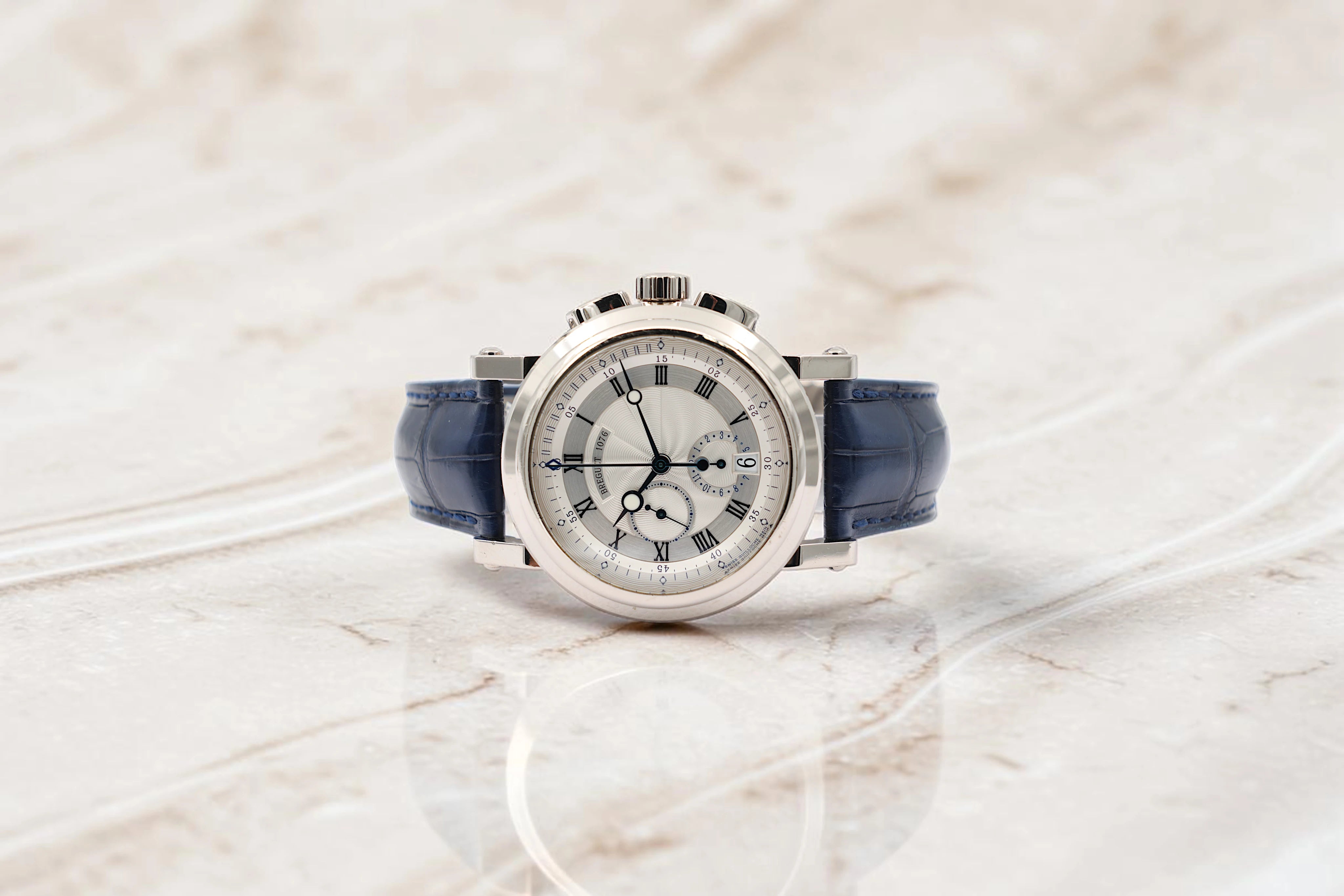 Breguet - 1076 Marine Chronograph - Silver Dial - 5827 - 2011