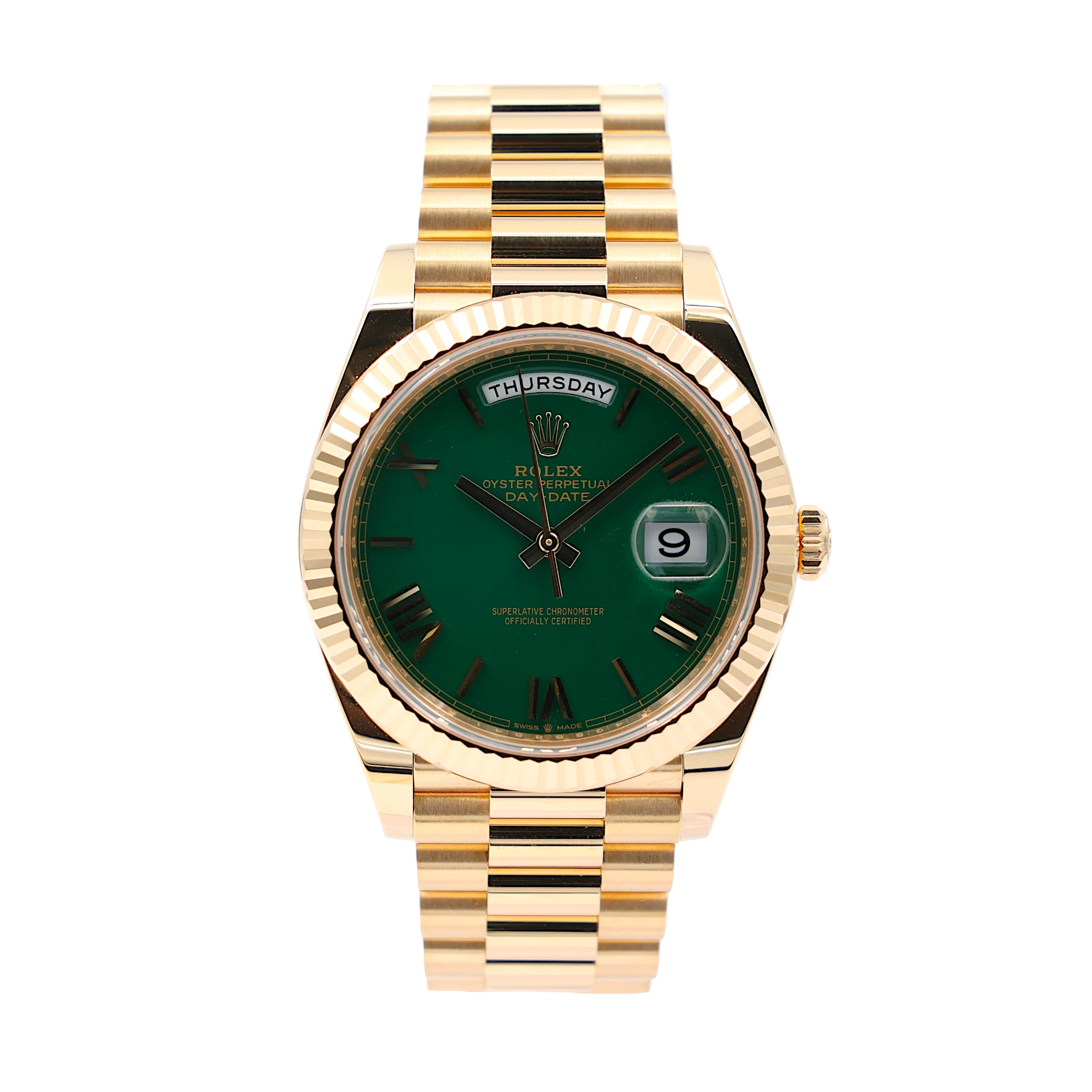 Rolex - Day-Date - "Money Green" Dial - 228238 - 2025