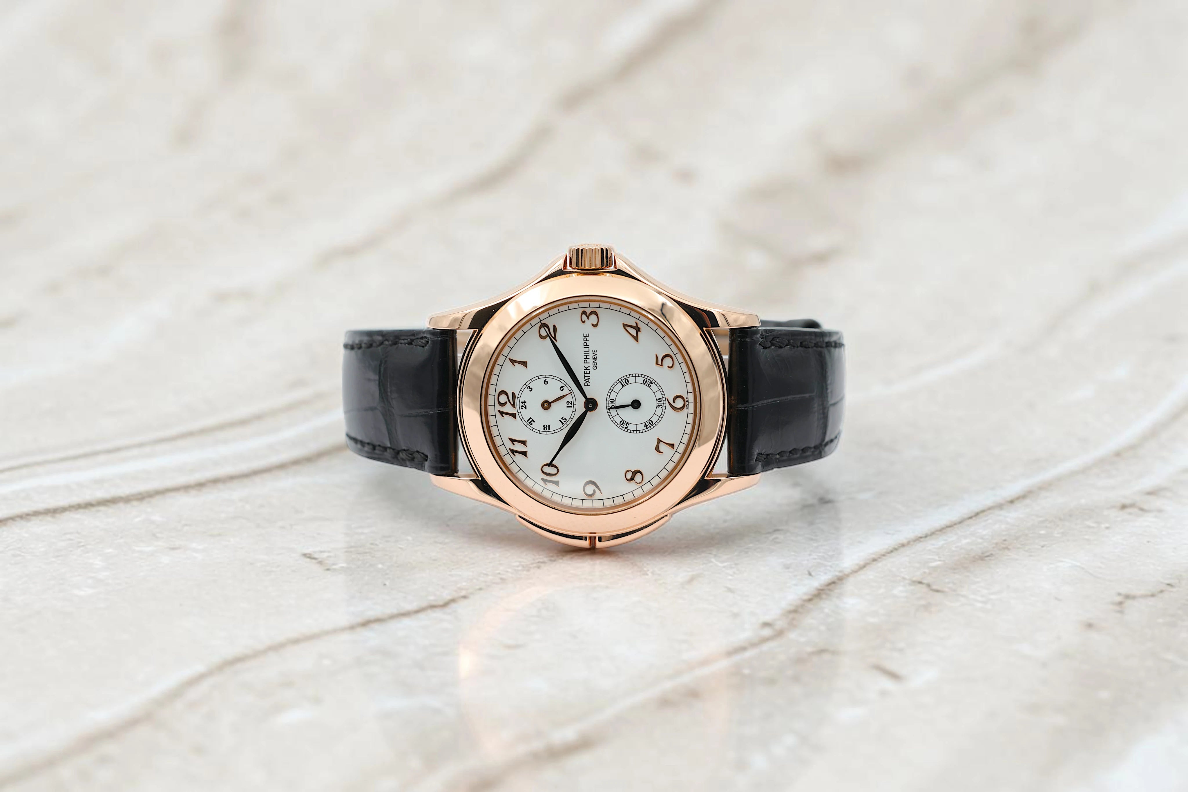 Patek Philippe - Calatrava Travel Time - Silver Dial - 5134R-001 - 2006