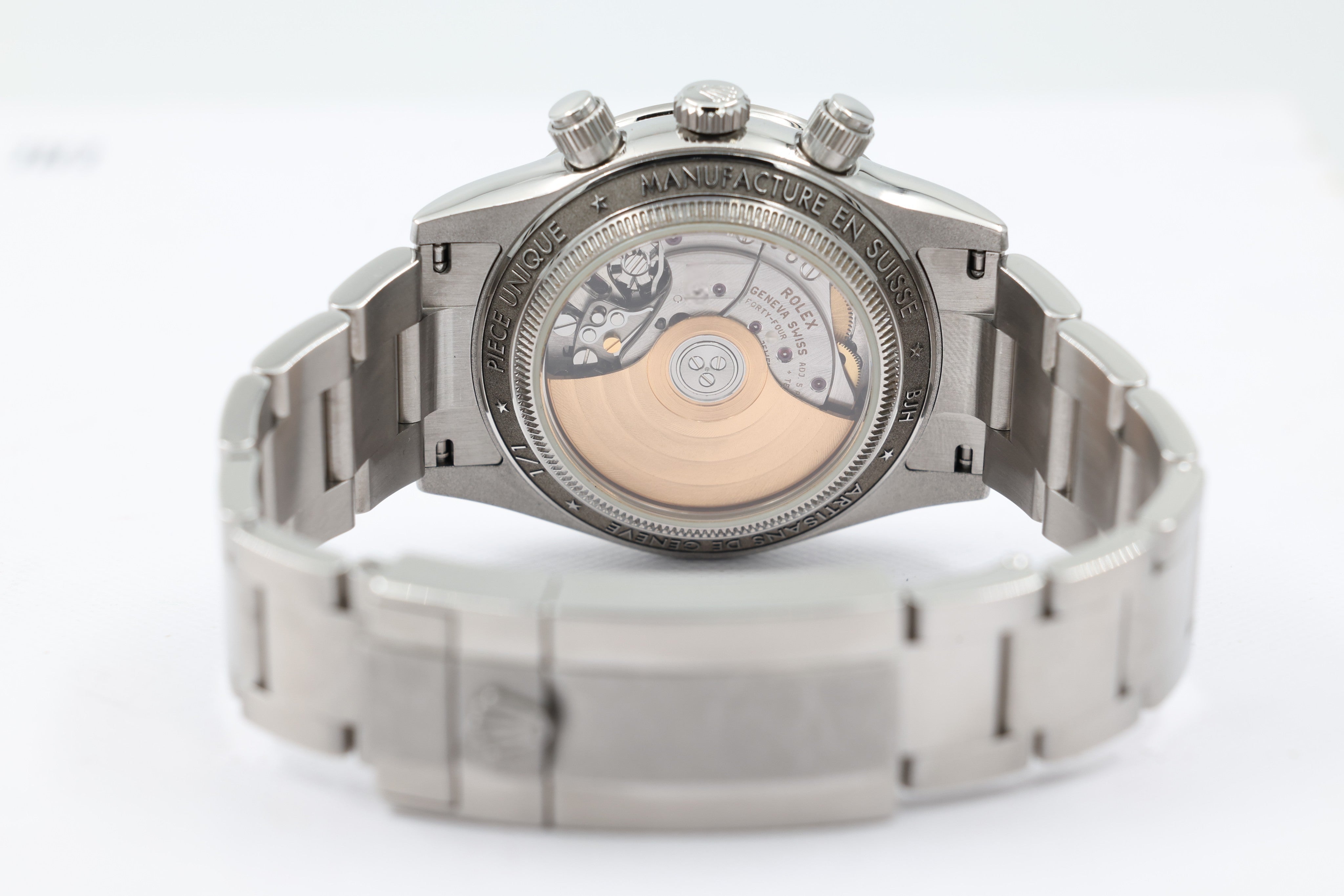 Rolex Artisans de Genève - Tribute 6240 Acier - Silver Dial - G567764 - 2021