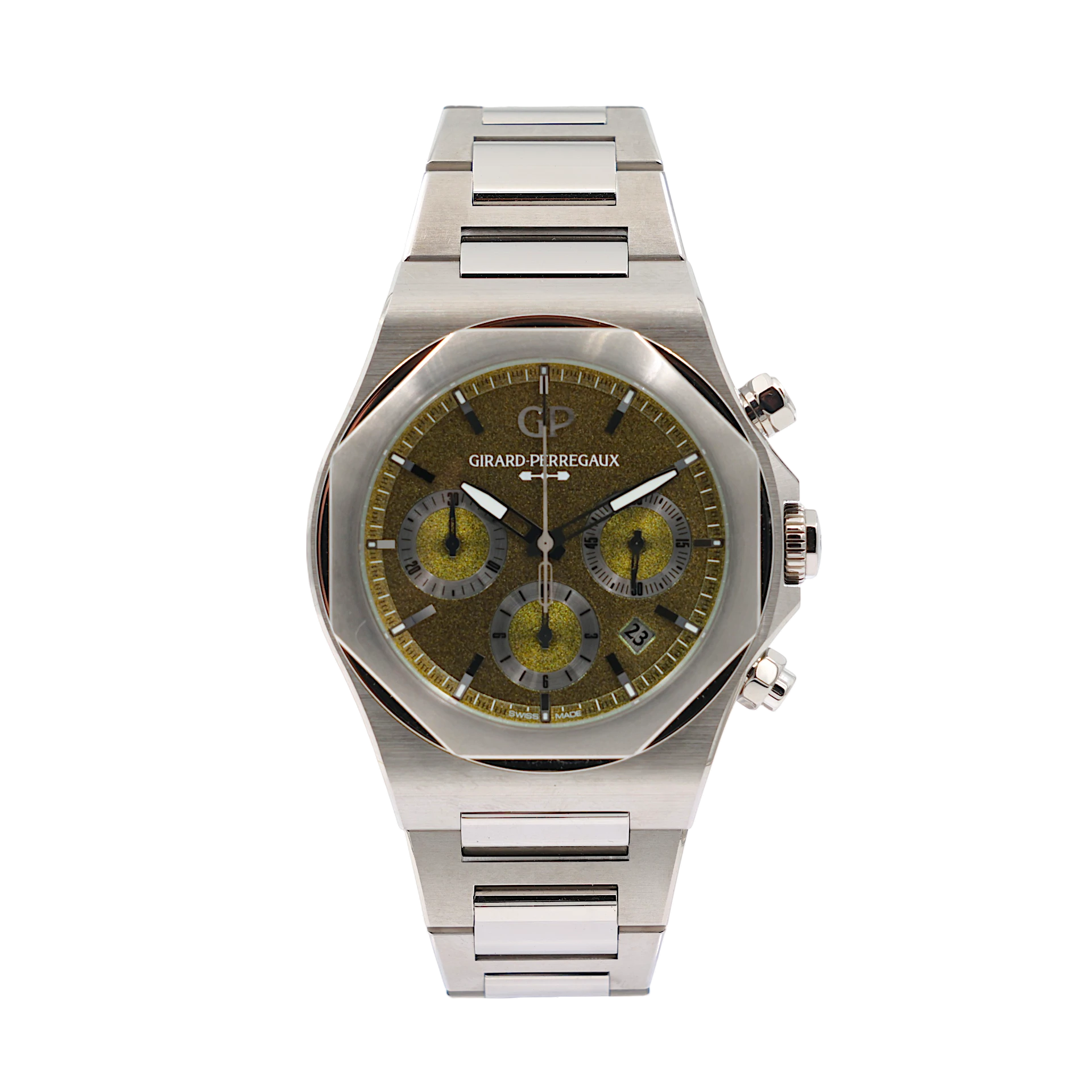 Girard-Perregaux - Laureato Chrono Aston Martin Edition - Green Dial - 81020-21-3398-1CMN - 2025
