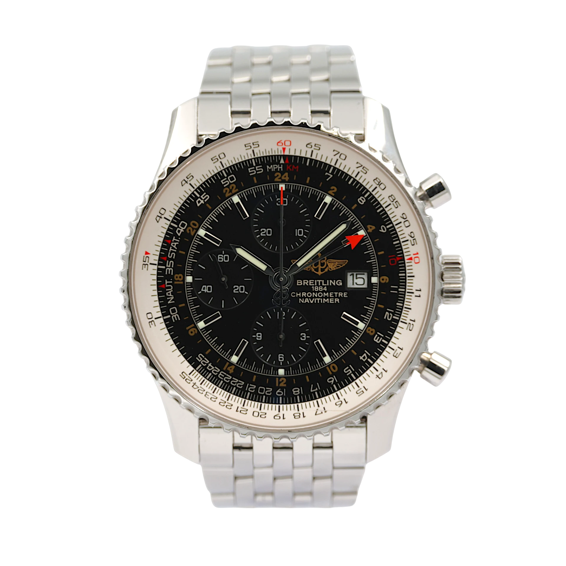 Breitling - Navitimer World - Black Dial - A2432212/B726 - 2013