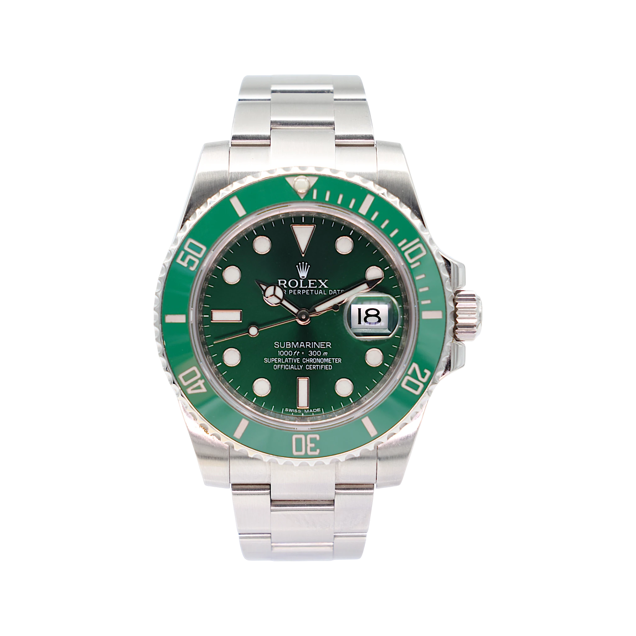 Rolex - Submariner Date - "Hulk" - 116610LV