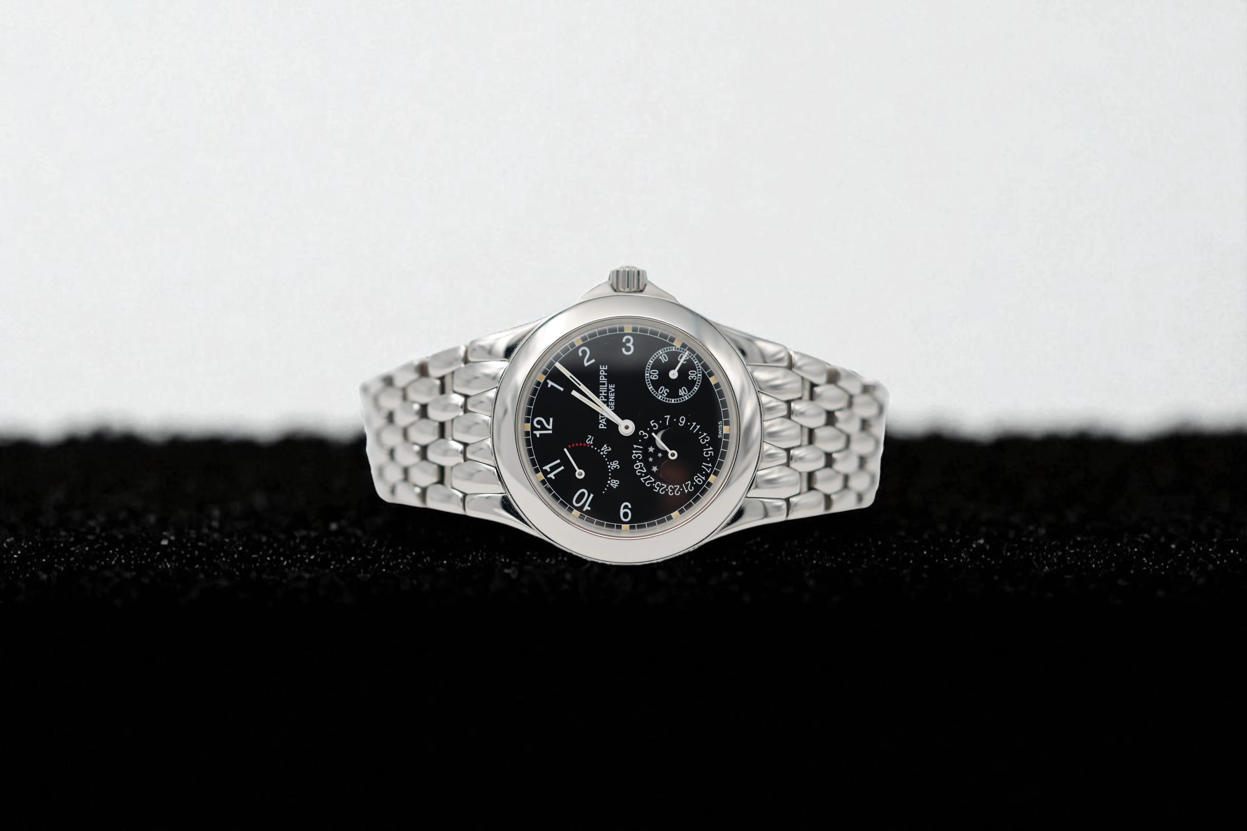 Patek Philippe - Neptune - Black Dial - 5085/1A-001 - 1999