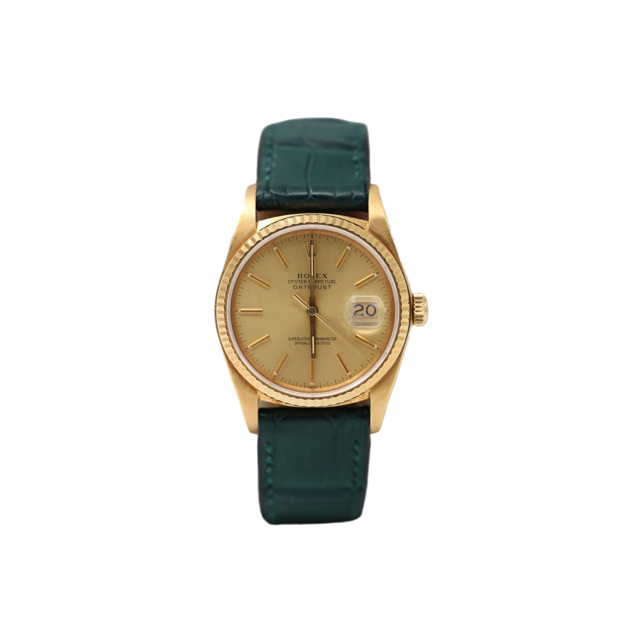 Rolex - Datejust - Gold Dial - 16018