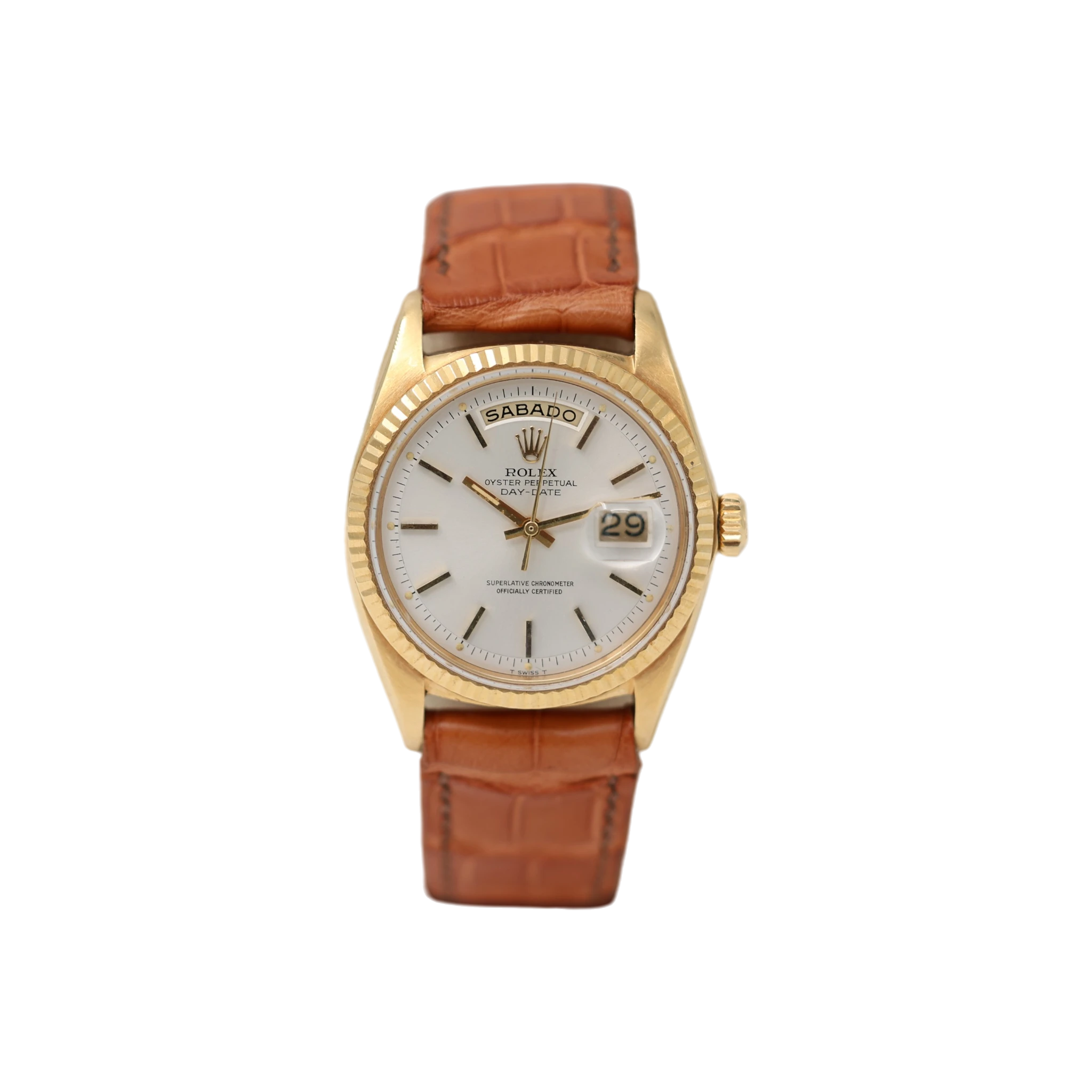 Rolex - Day-Date - Silver Spanish Day Dial - 1803