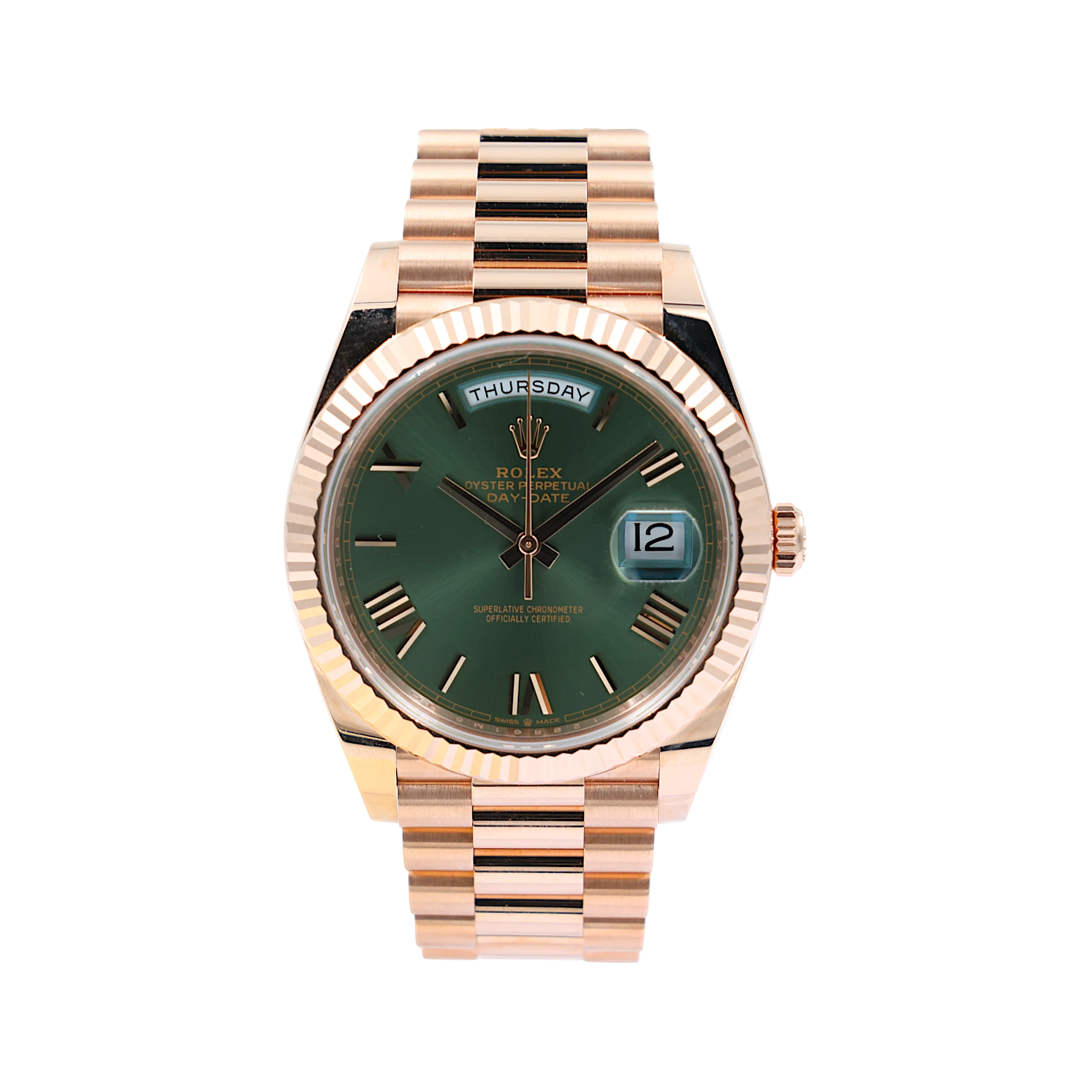 Rolex - Day-Date - Olive Green Dial - 228235 - 2025