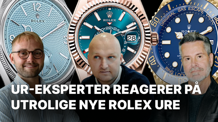 Danish live reaction to rolex new 2024 models