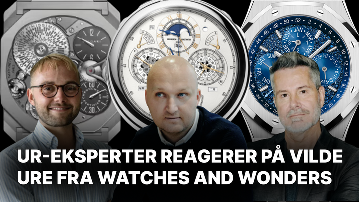 Ur-eksperter reagerer på nye vilde ure fra Watches and Wonders