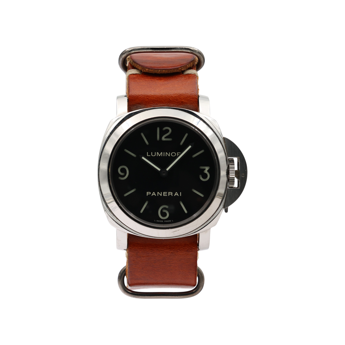 Panerai - Luminor Base Logo Acciaio – Black – PAM00112