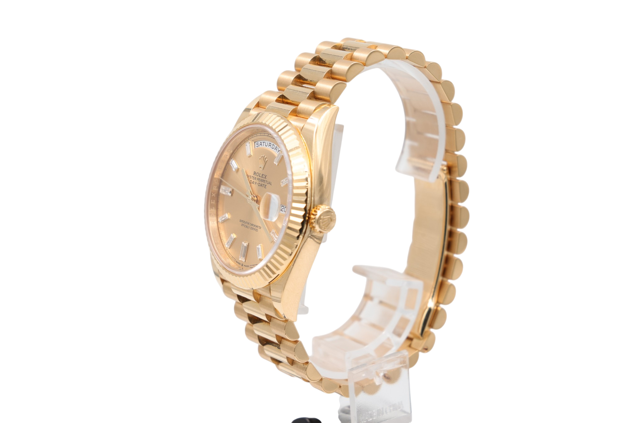 Rolex - Day-Date 40mm – Champagne Baguette – 228238 – 2024