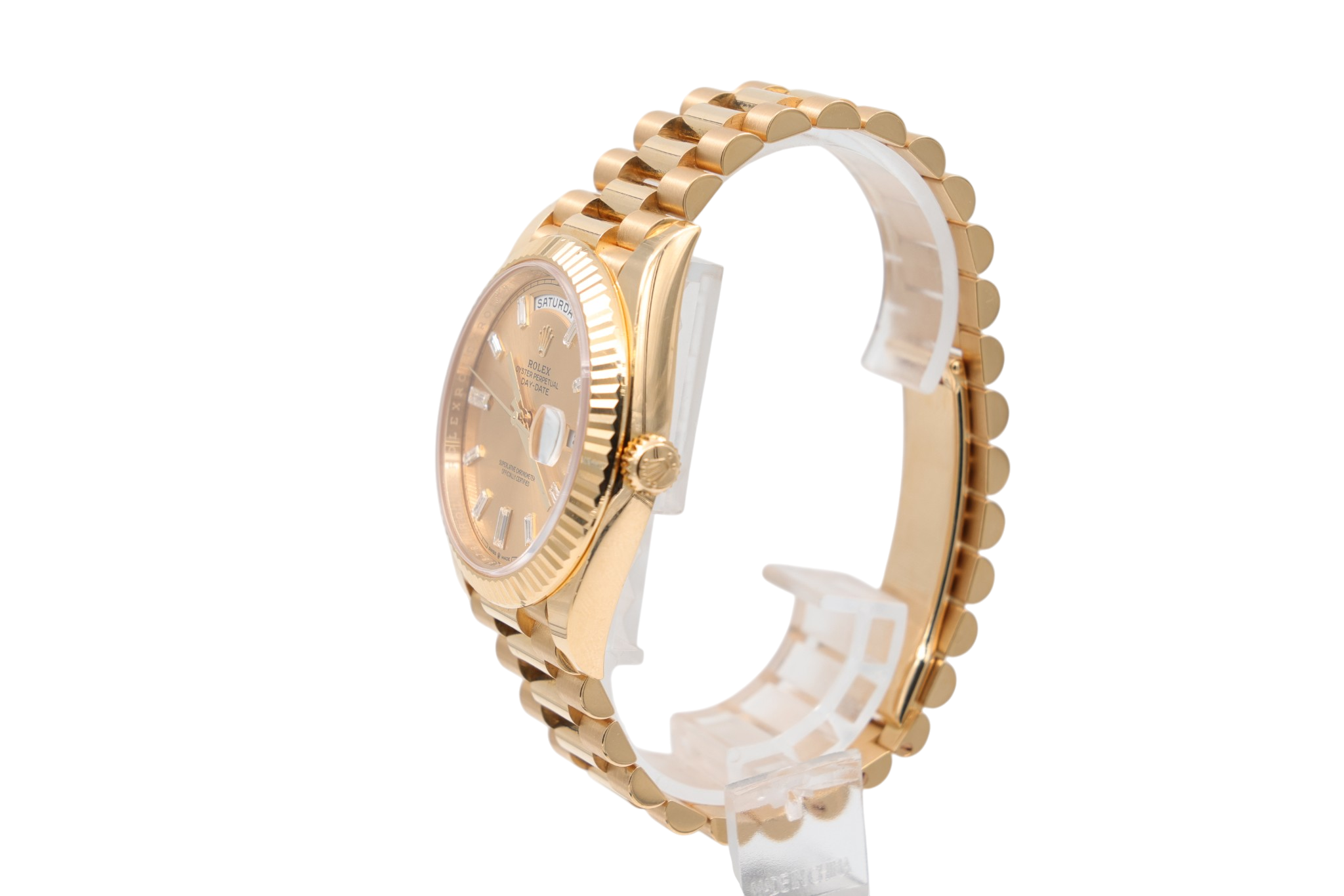 Rolex - Day-Date 40mm – Champagne Baguette – 228238 – 2024