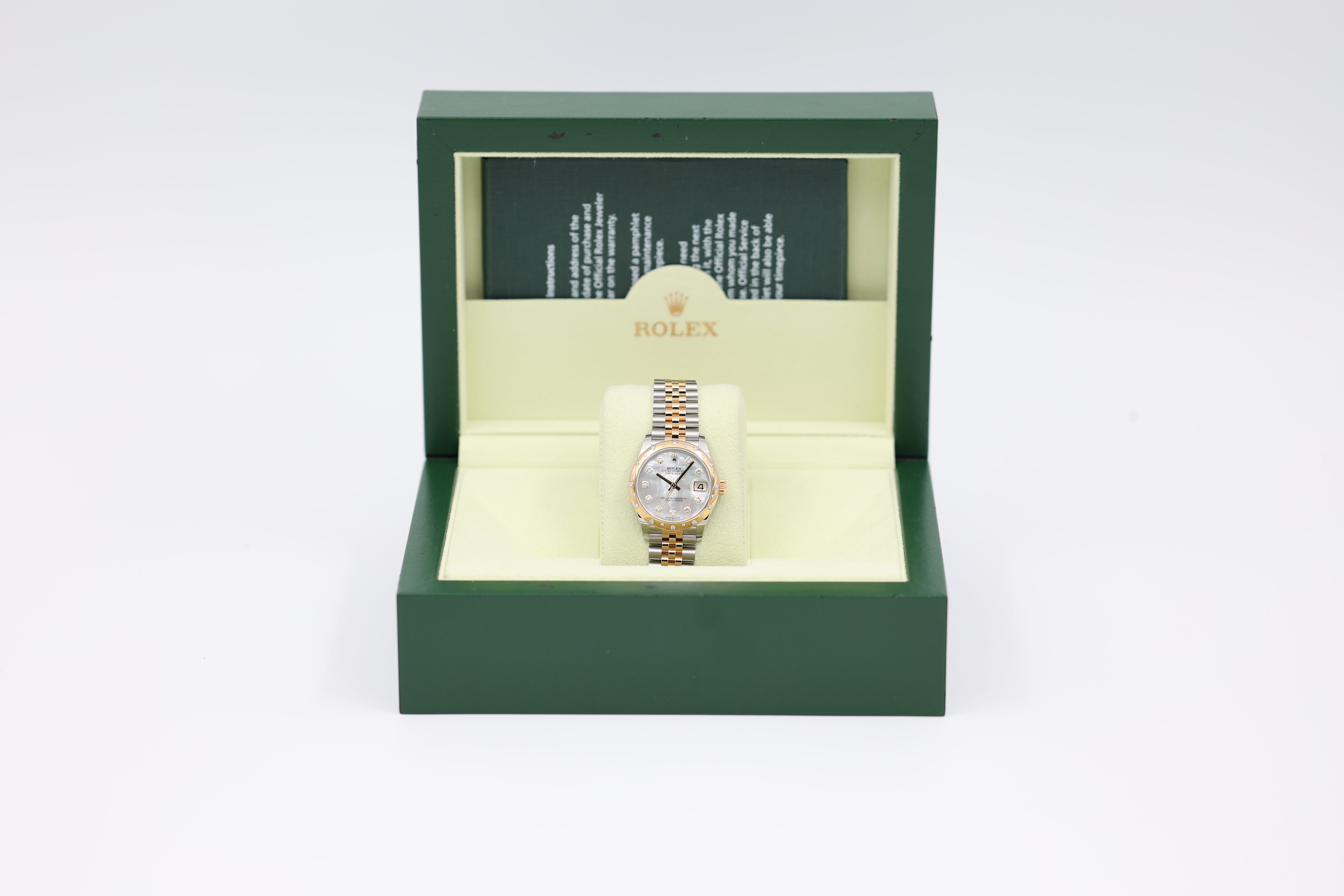 Rolex - Datejust - Mother of Pearl Diamond Dial - 278343RBR - 2022