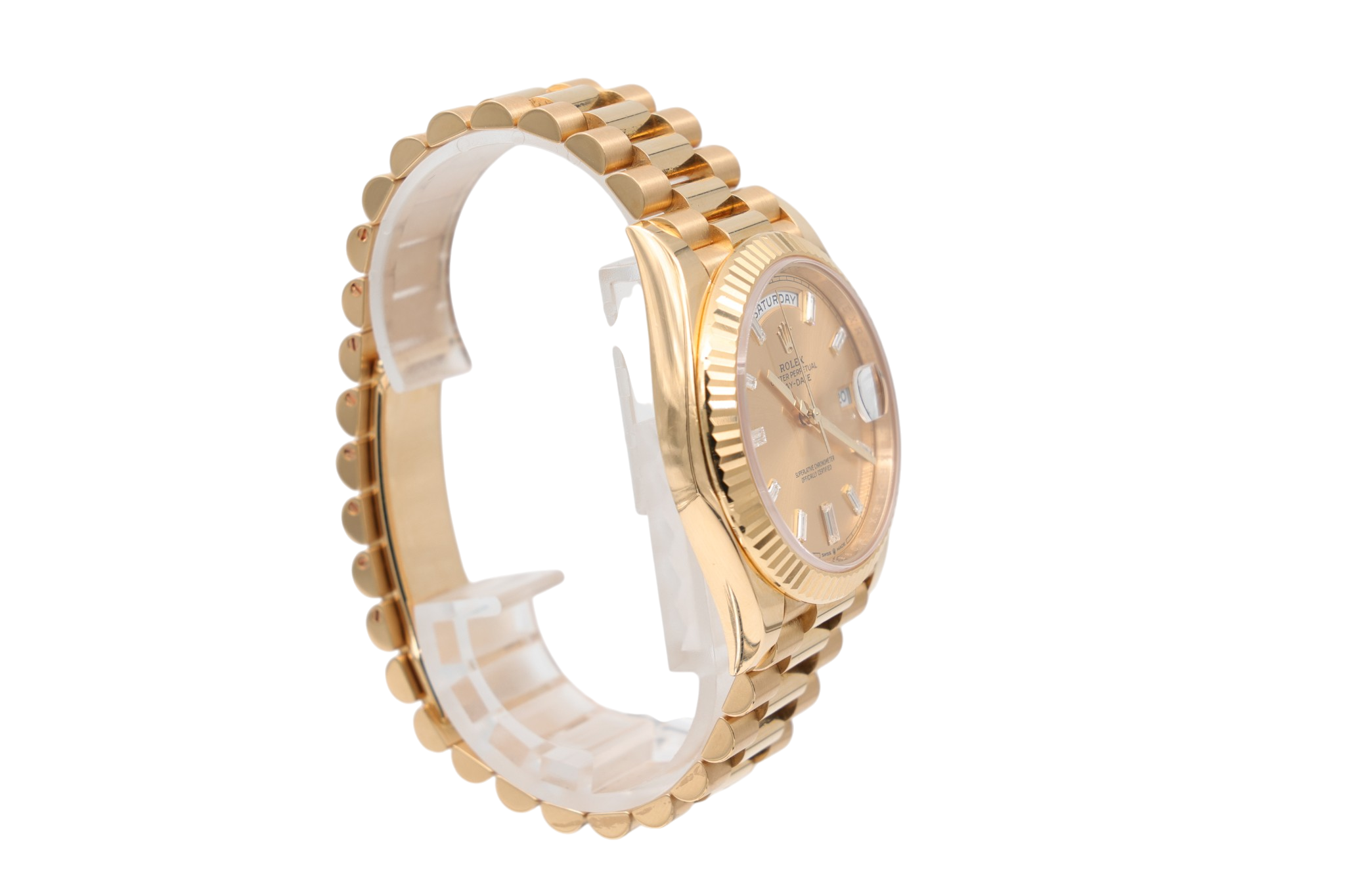 Rolex - Day-Date 40mm – Champagne Baguette – 228238 – 2024